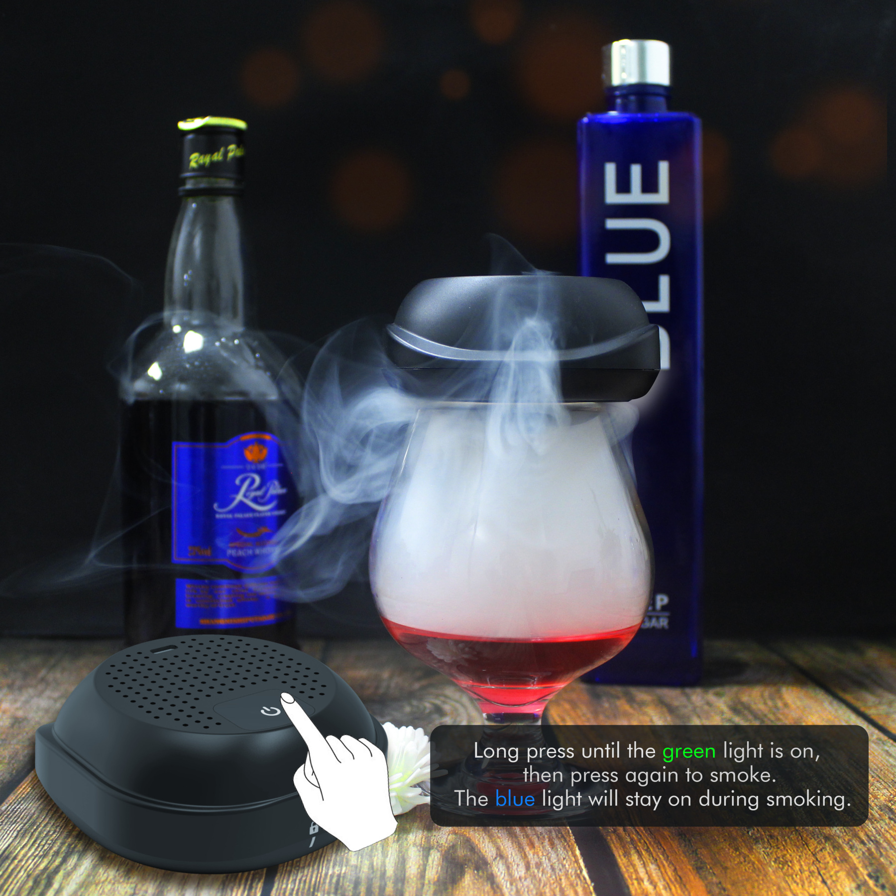 Breze Stiik Electric Whiskey Smoker Kit Replacement Disposable Vape Pod smoking machine