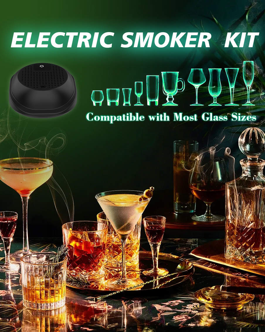 Breze Stiik Electric Whiskey Smoker Kit Replacement Disposable Vape Pod smoking machine