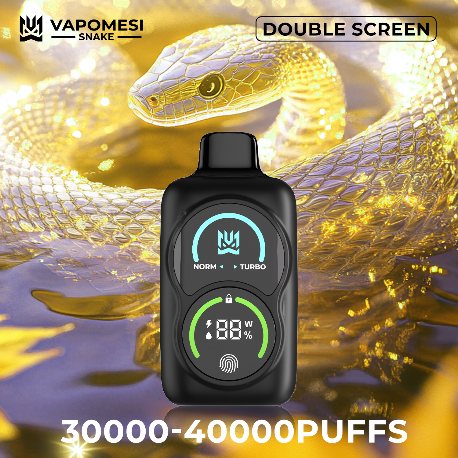 EU Warehouse Vape Electron Cigarette 40000 Puff Bar Shisha Vapomesi Snake Bang 50000 35000 30000 Puffs 40K Blue Razz Cherry Coke Dual Double Fruit Flavors