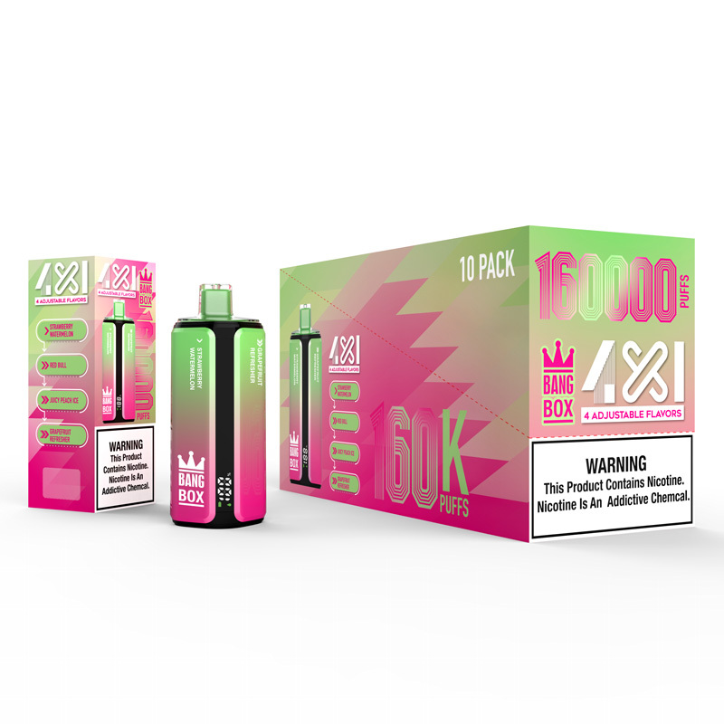 EU Warehouse Bang box 160000 Puffs 160K Disposable Vape Electronic Cigarette Wholesale Vape 200K Disposable Vape bang 300K Ecigs