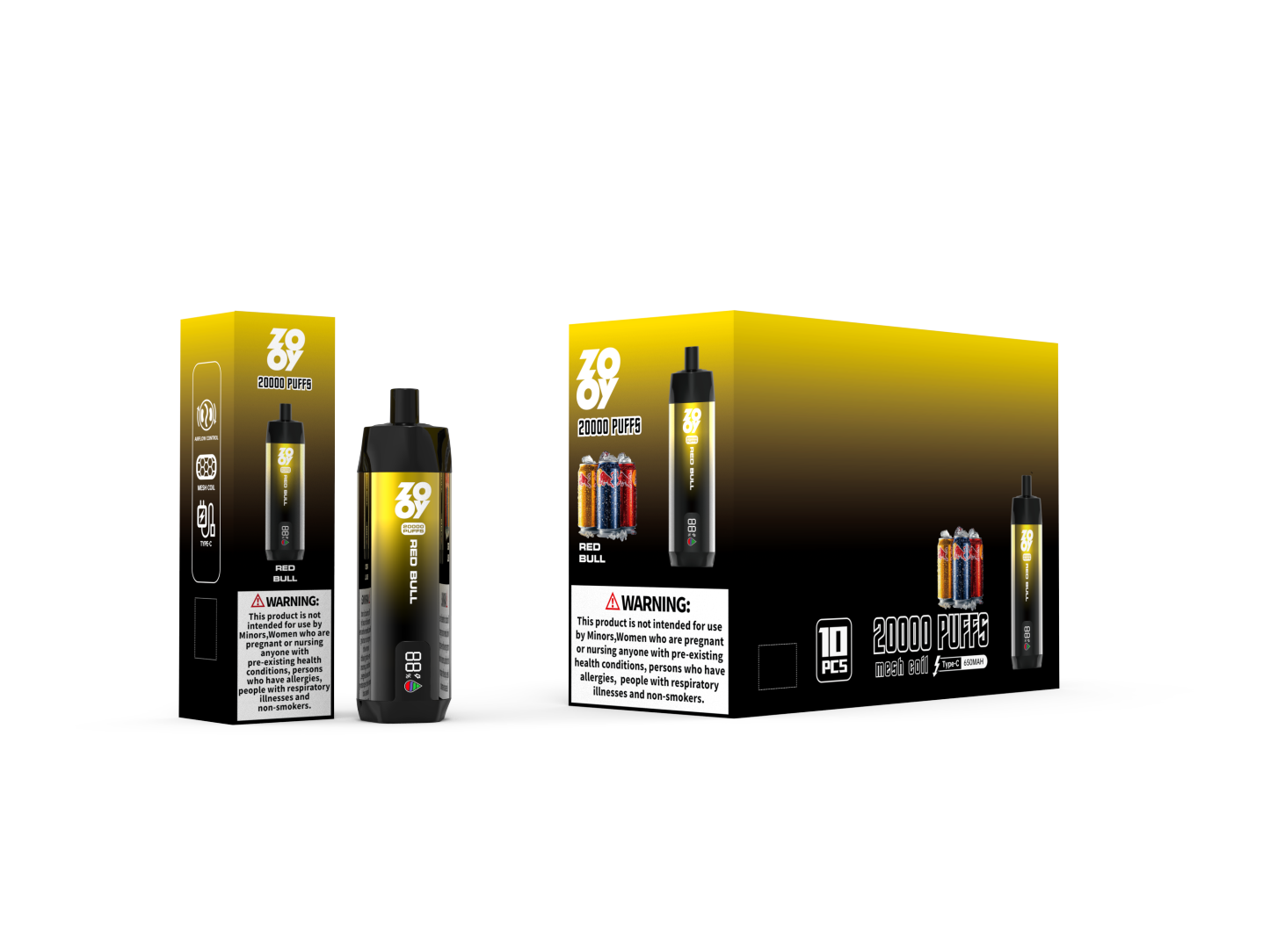 EU Warehouse Wholesale Electronic Cigarette Zooy Vape Shisha 20000 Puff 20K E-CIGS Vaporizer Atomizer Wape Zooy Shisha Flavour Hookah Dual Mesh Coil Disposable Vape