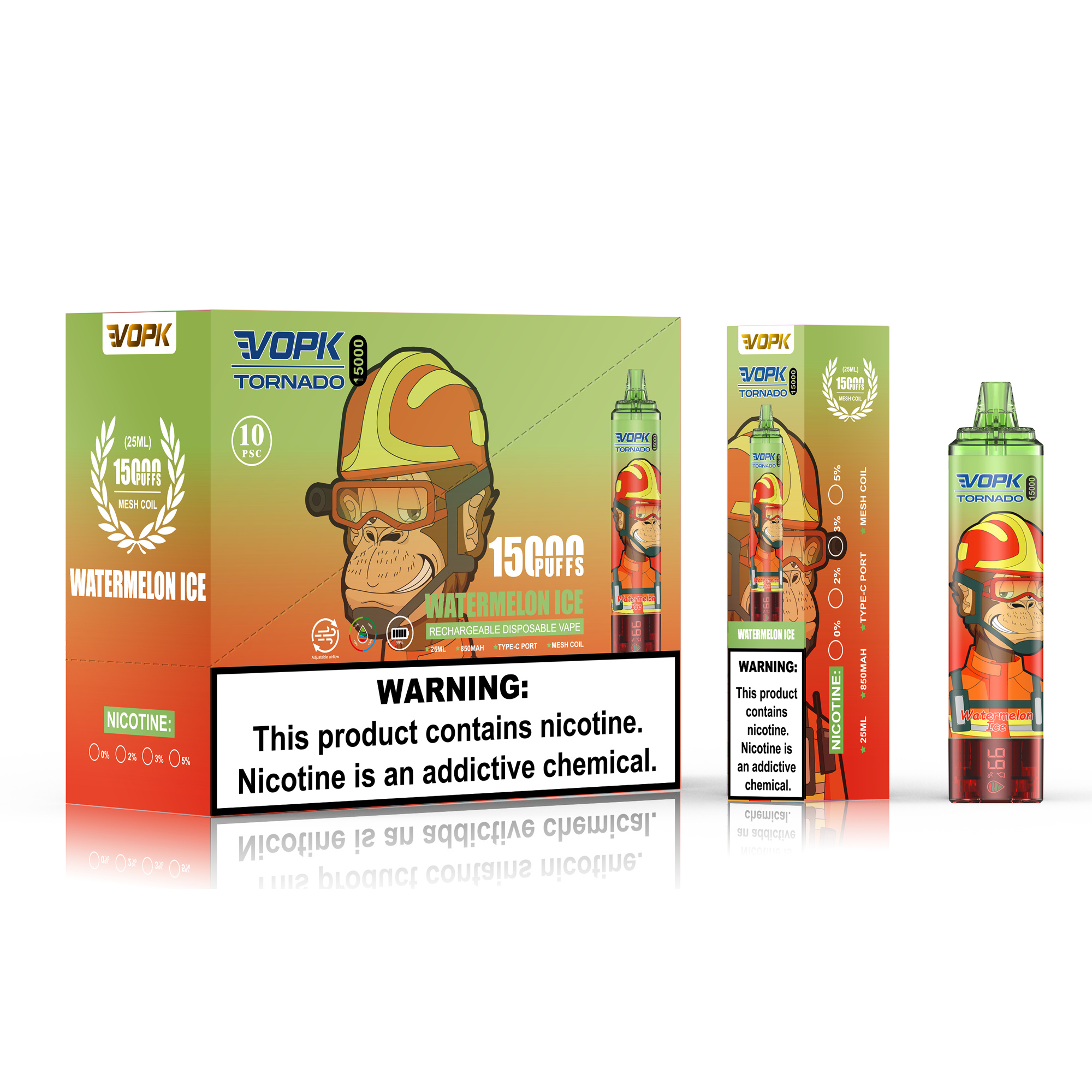 Original Vopk Shisha 15000puffs Disposable Vape Pen Crown Shisha Bar Wholesale I Vape VS Randm Tornado 15000 Puff E Cigarette Hookah -Ecloudvaping