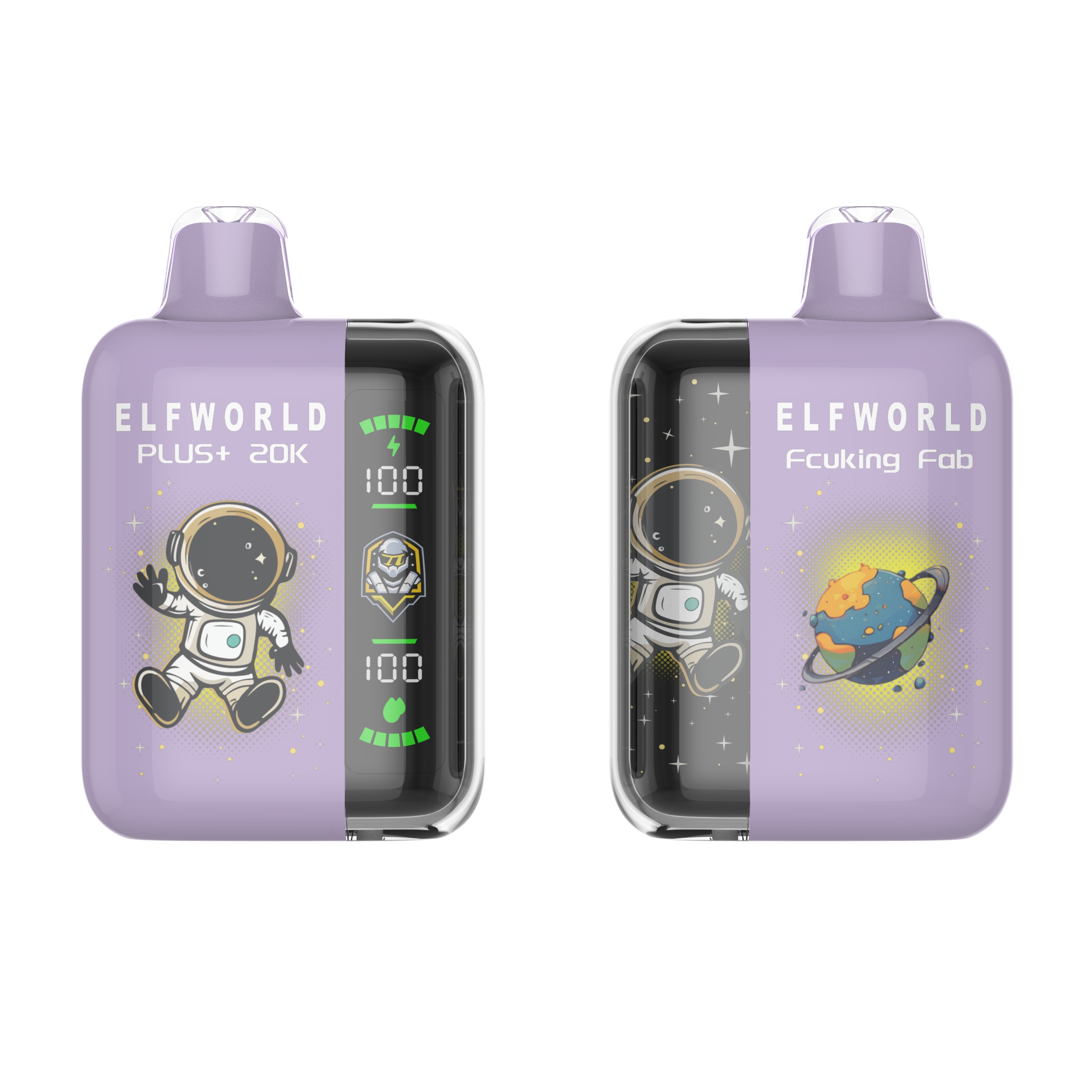  Original New Tech Display Elfworld Plus 20K Pulse Dual Displayors Wholesale Disposable 20000puffs Orion Lost Vaporizer E Cigarette Shisha Dual Mesh Coil Bar Disposable