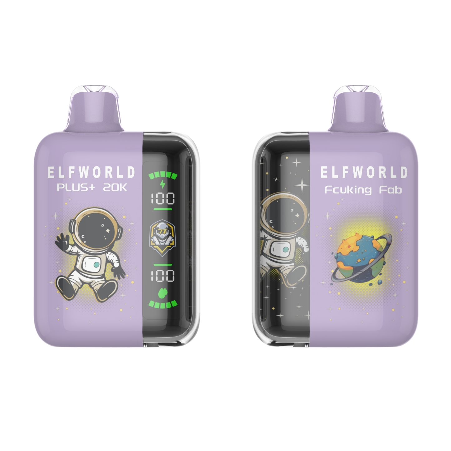  Original New Tech Display Elfworld Plus 20K Pulse Dual Displayors Wholesale Disposable 20000puffs Orion Lost Vaporizer E Cigarette Shisha Dual Mesh Coil Bar Disposable