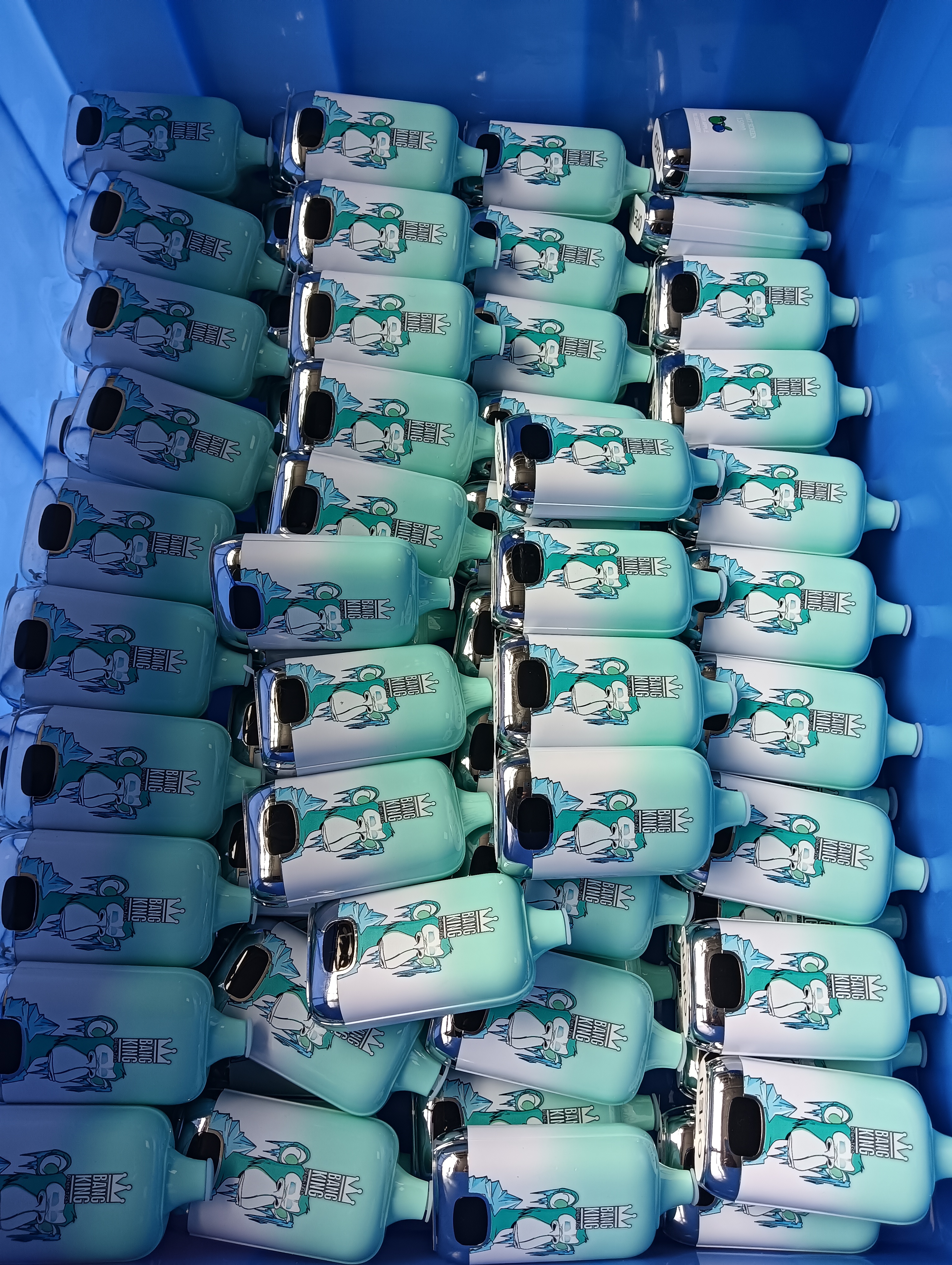 Original Bang King Digital Box 15000 15K Puffs Vape Puff 15000 Mesh Coil 25ml vaper vape 15000 puffs 0/2/3/5% Rechargeable 650mAh RGB VS Tornado 1200-Ecloudvaping