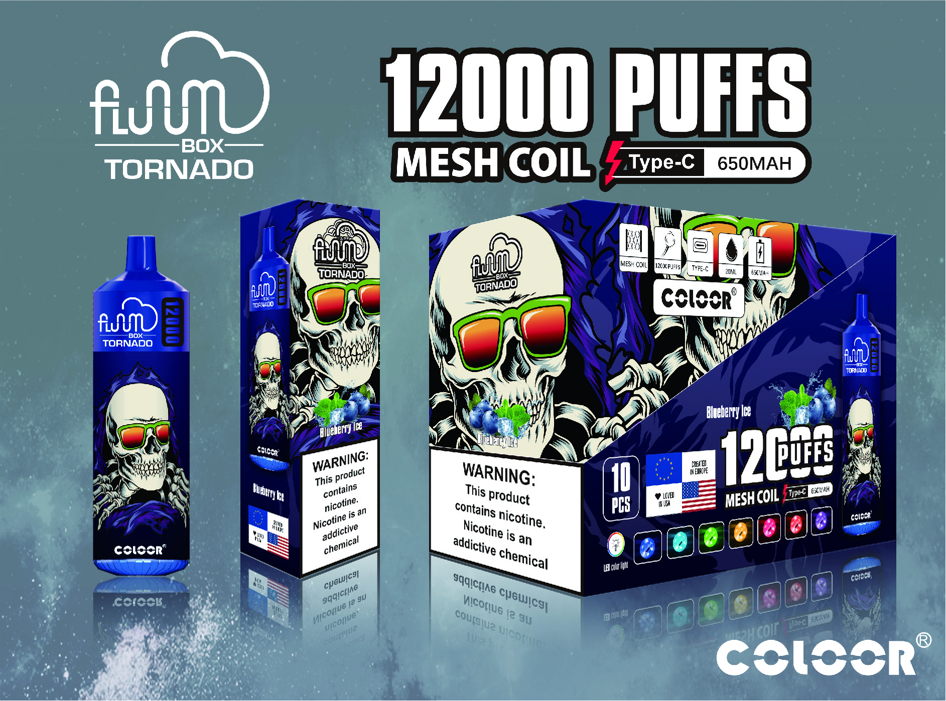 Original Bang 12000 Puffs Disposable E Cigarettes Vape Puff 12k 0% 2% 3% 5% 20ml Prefilled Pod Mesh Coil 650mah Rechargeable Battery Pen Vaper Device-Ecloudvaping