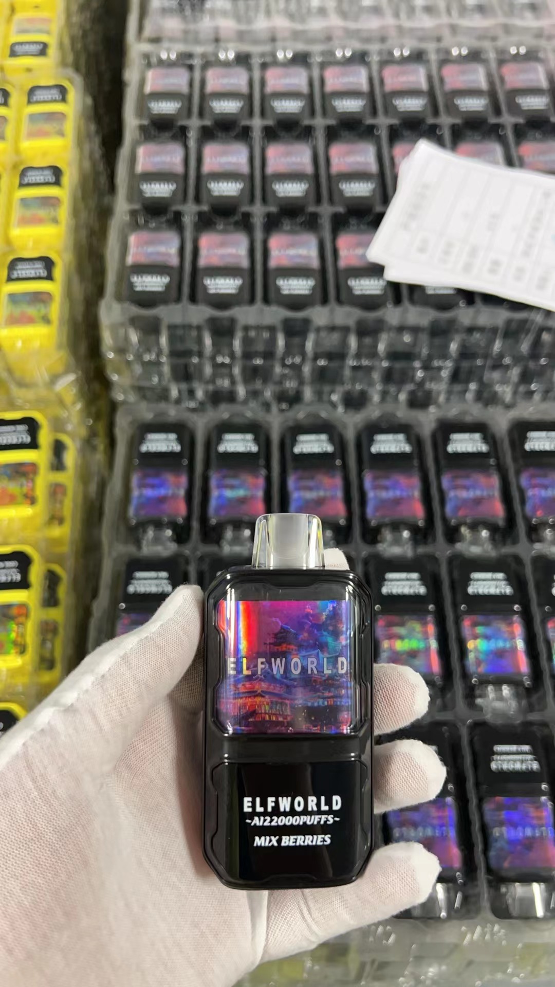 Original Elfworld Ai22000 Puff 26ml E Liquid 650mAh Dual Mesh Coil Geek Price Bar Bang Vape 20000 Puffs E Cigarette 10 Flavors