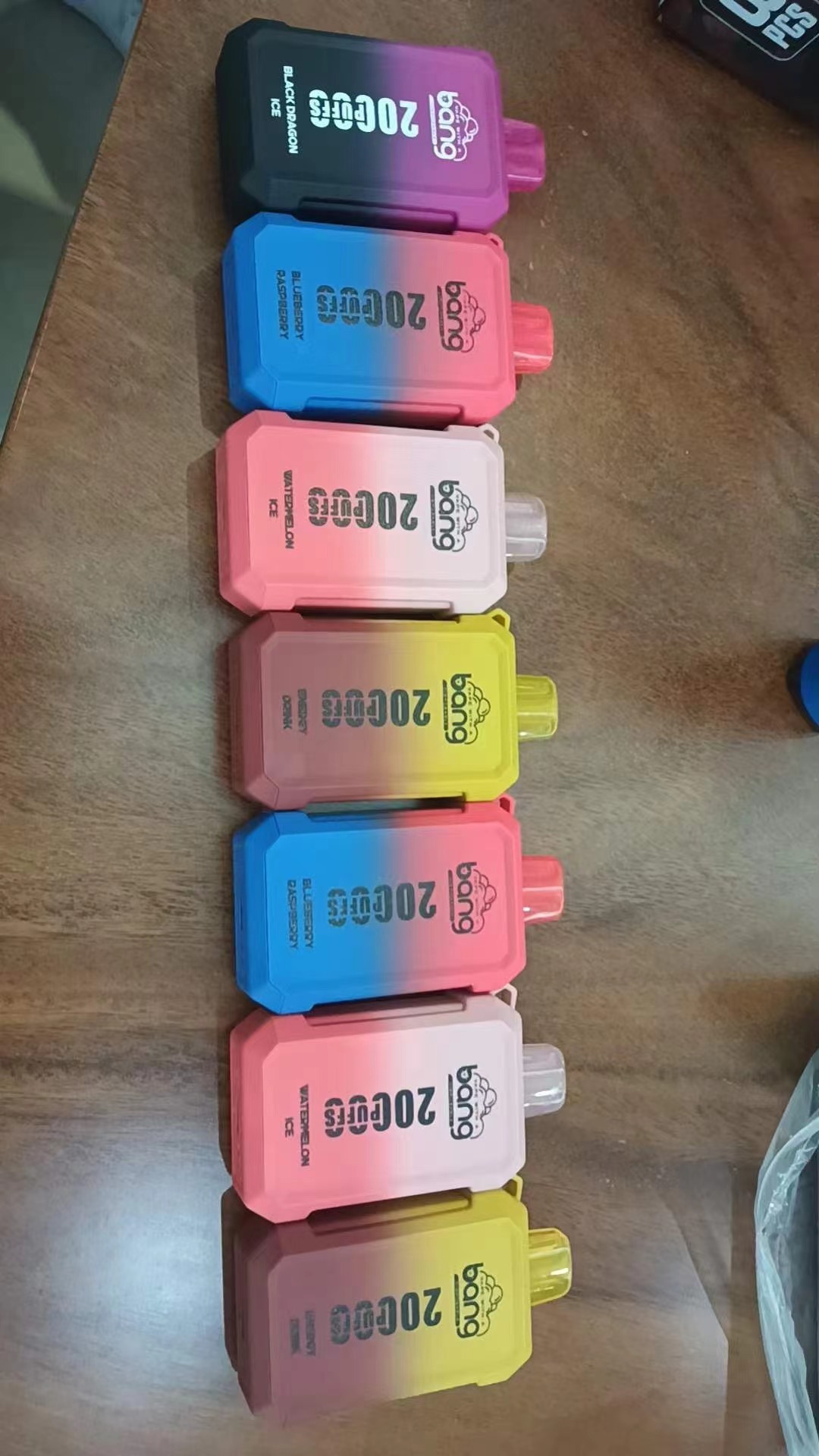 Original Bang 20000puff E Cigarette Set Puffs20k Disposable Vape Pen Pod 500mah LCD Display Rechargeable 25ml Vapers 0% 2% 3% 5% 12 Flavors Dual Mesh-Ecloudvaping