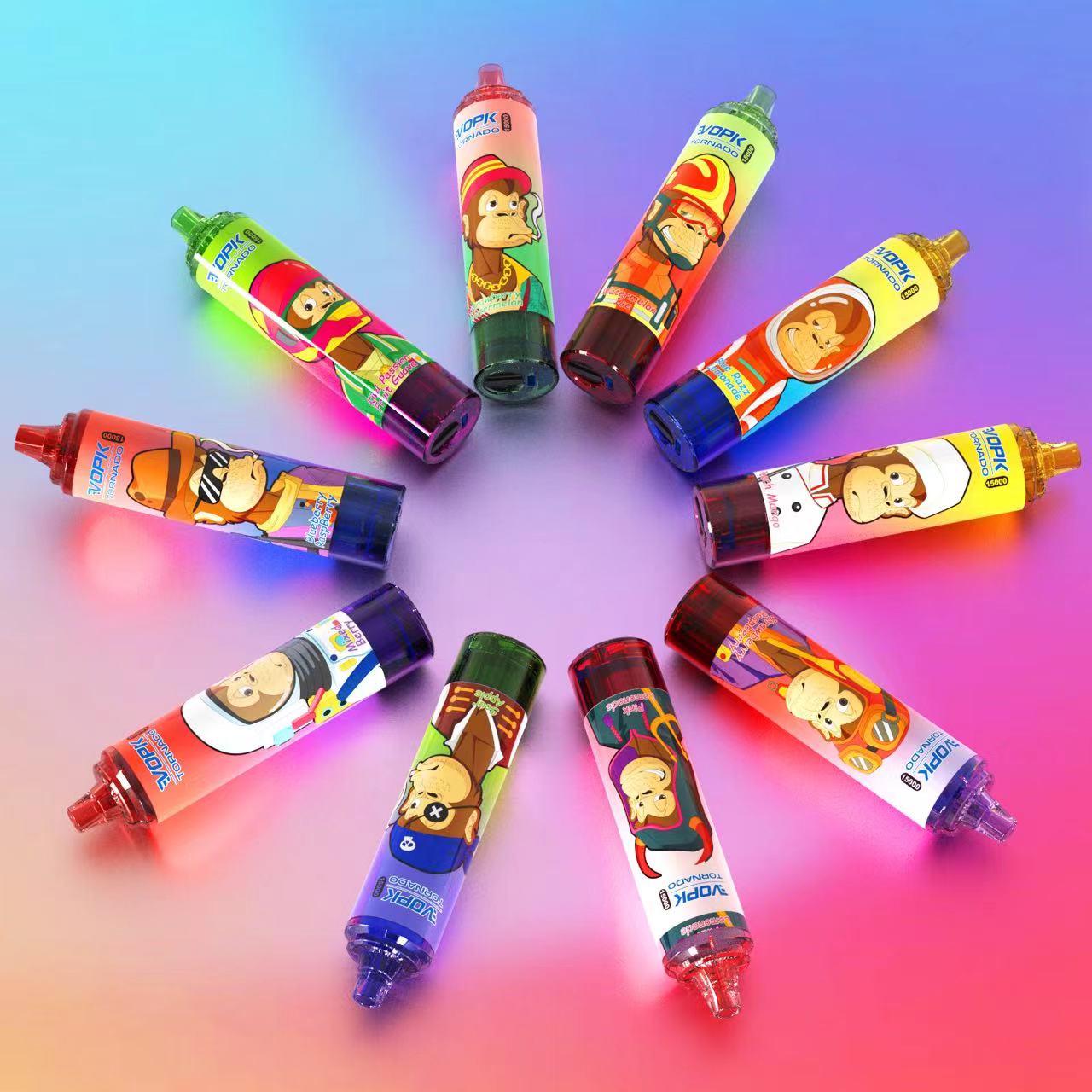 Original Vopk Shisha 15000puffs Disposable Vape Pen Crown Shisha Bar Wholesale I Vape VS Randm Tornado 15000 Puff E Cigarette Hookah -Ecloudvaping