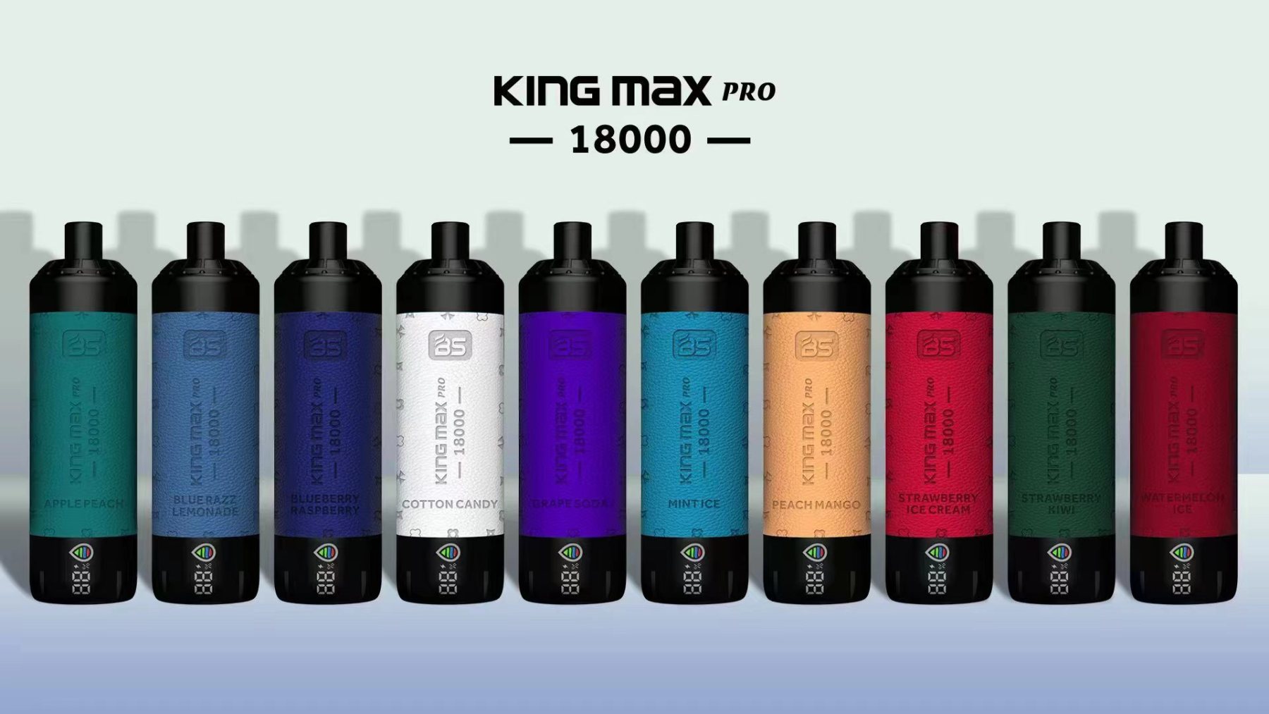 100% Original Breze Stiik King max Pro 18000 Puffs 1OK Pods 20ml Pods With Rechargeable 600mah Rechargable Battery18k Disposable Vape Pen Pod Ecigs-Ecloudvaping