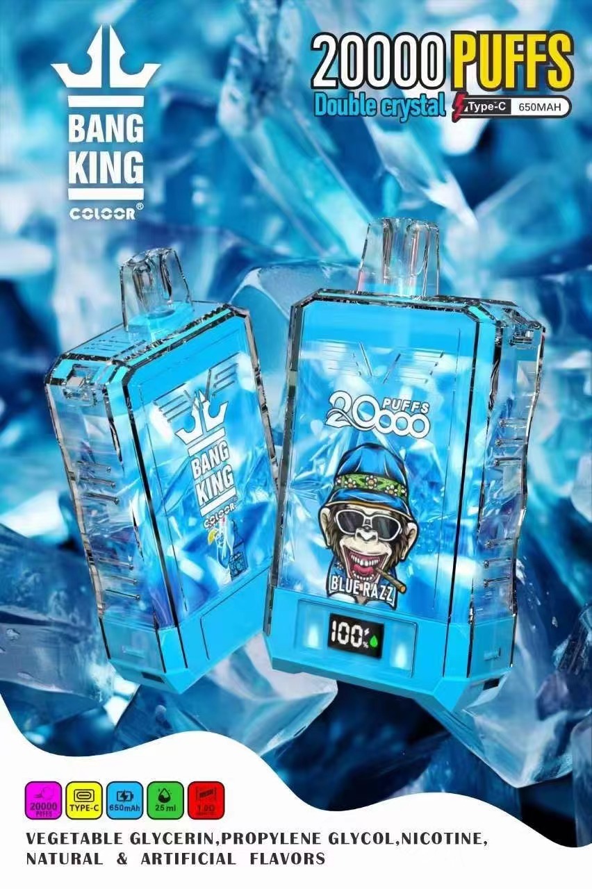 Original Bang 20000 20k 25ml Preloaded 650mAh Rechargeable Pen 0%2%3%5% disposable Intelligent display New arrival-Ecloudvaping