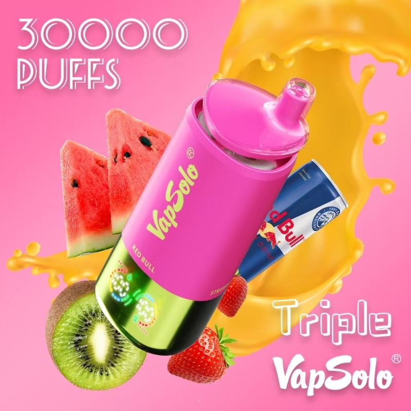  Vapsolo Triple 30000 Vapsolo Twins 20000 Puff Disposable Vape 20K 25K 30K Wholesale Electronic Cigarette Vaper