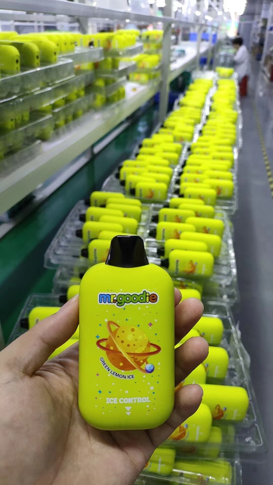 Mr. Goodie 50000 Puffs Abyss Mirror & Ice Adjustable Disposable Electronic Cigarette 50K Puff Vape Pen