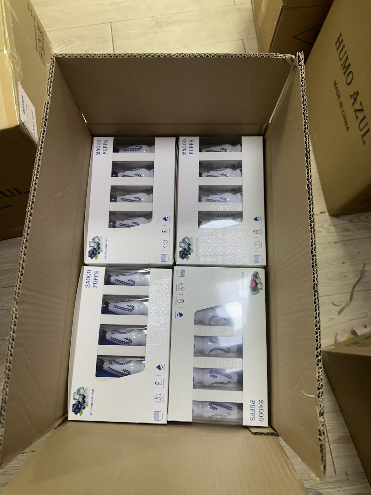 pink color HUMO AZUL 24000 puff Tequila vape Tequila bottle packaging Puffs 2% 3% 5% Nicotine Rechargeable Disposable vapes Pod agave Puff 24k Tequila puff