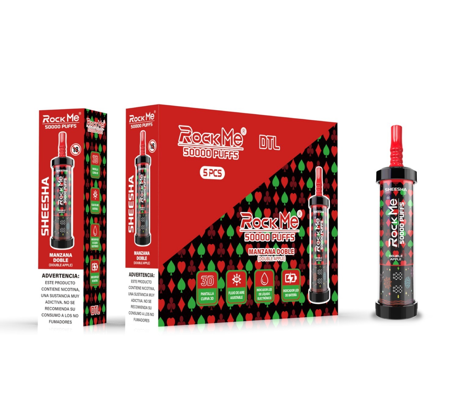 Rockme Sheesha 50000 Puffs