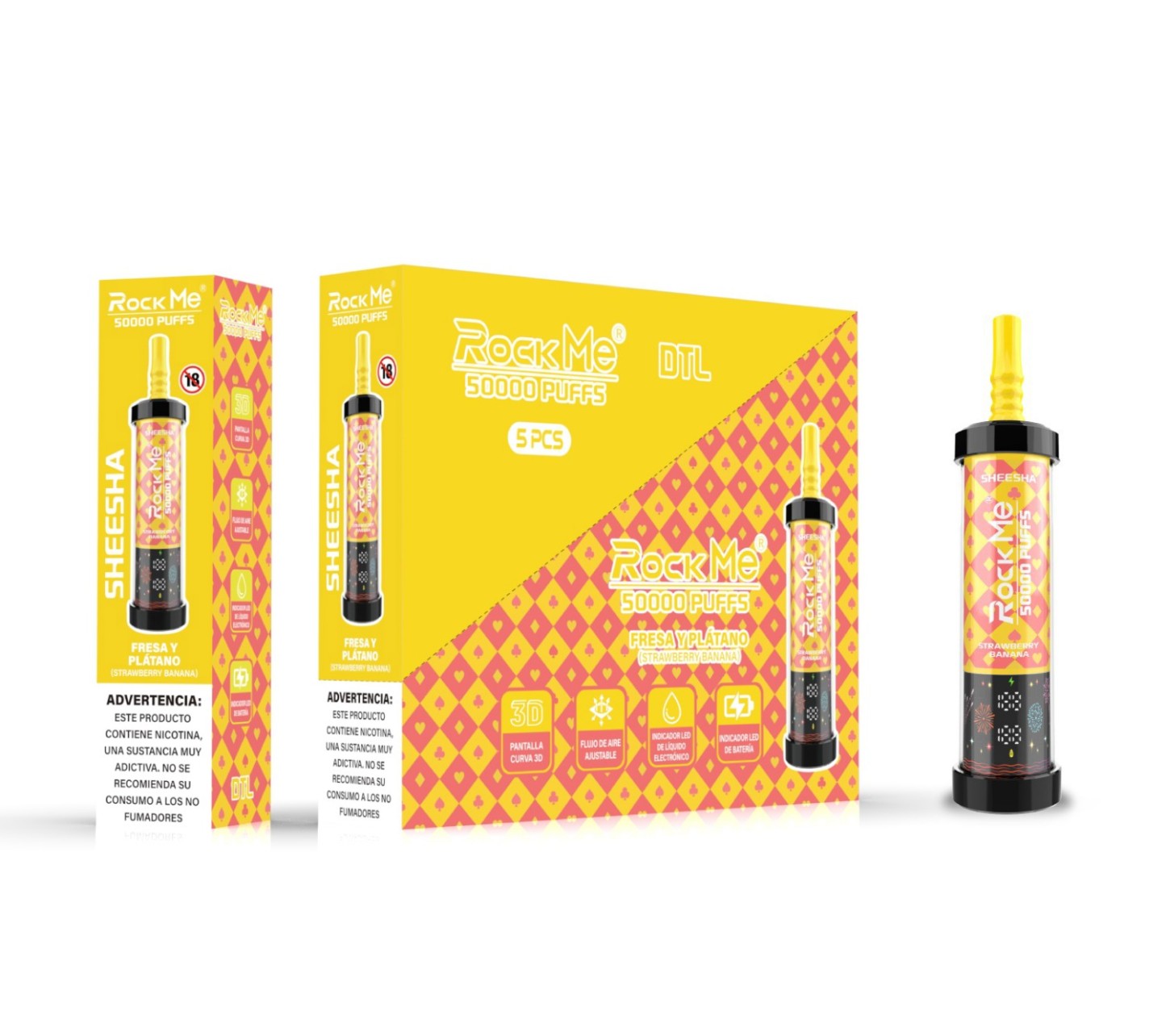 Rockme Sheesha 50000 Puffs