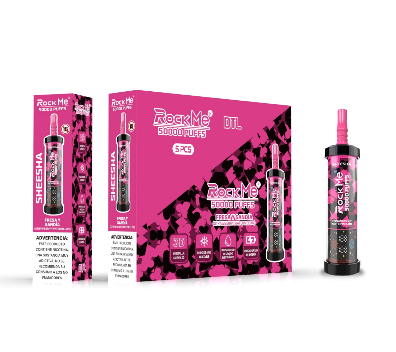 Rockme Sheesha 50000 Puffs