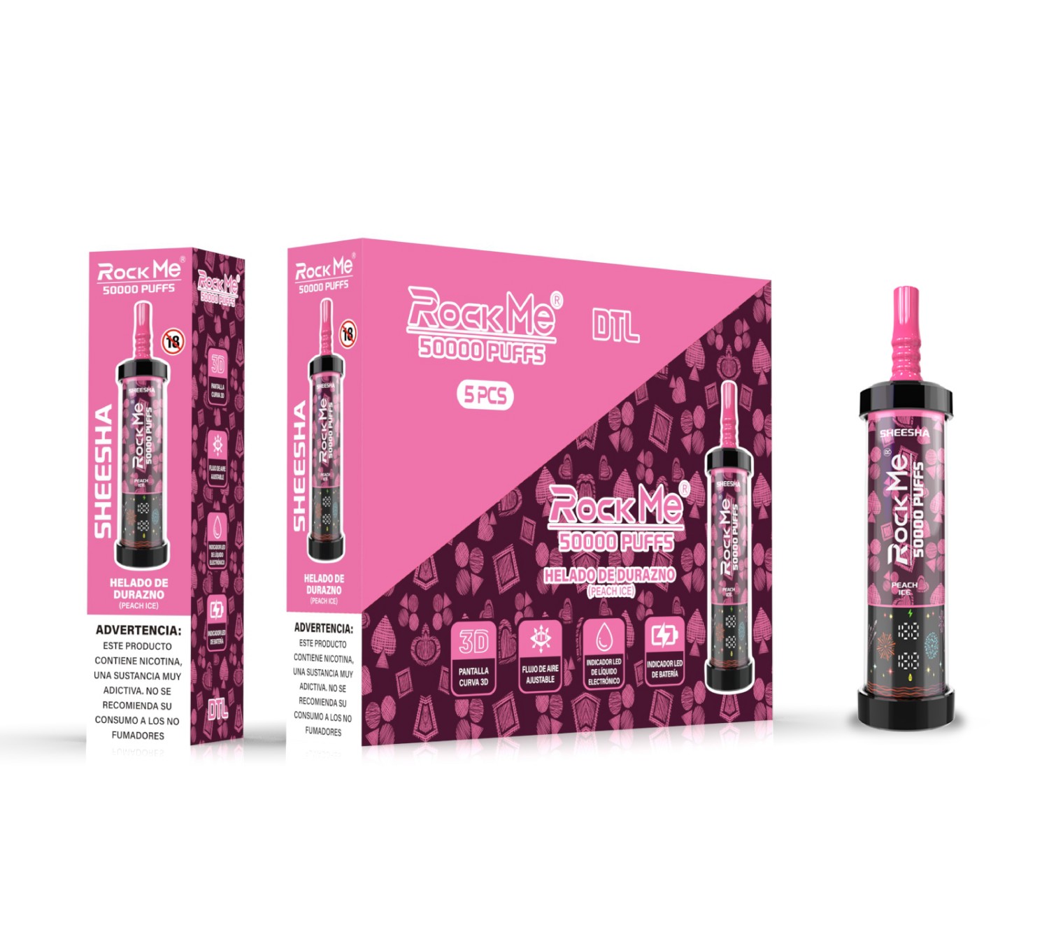 Rockme Sheesha 50000 Puffs