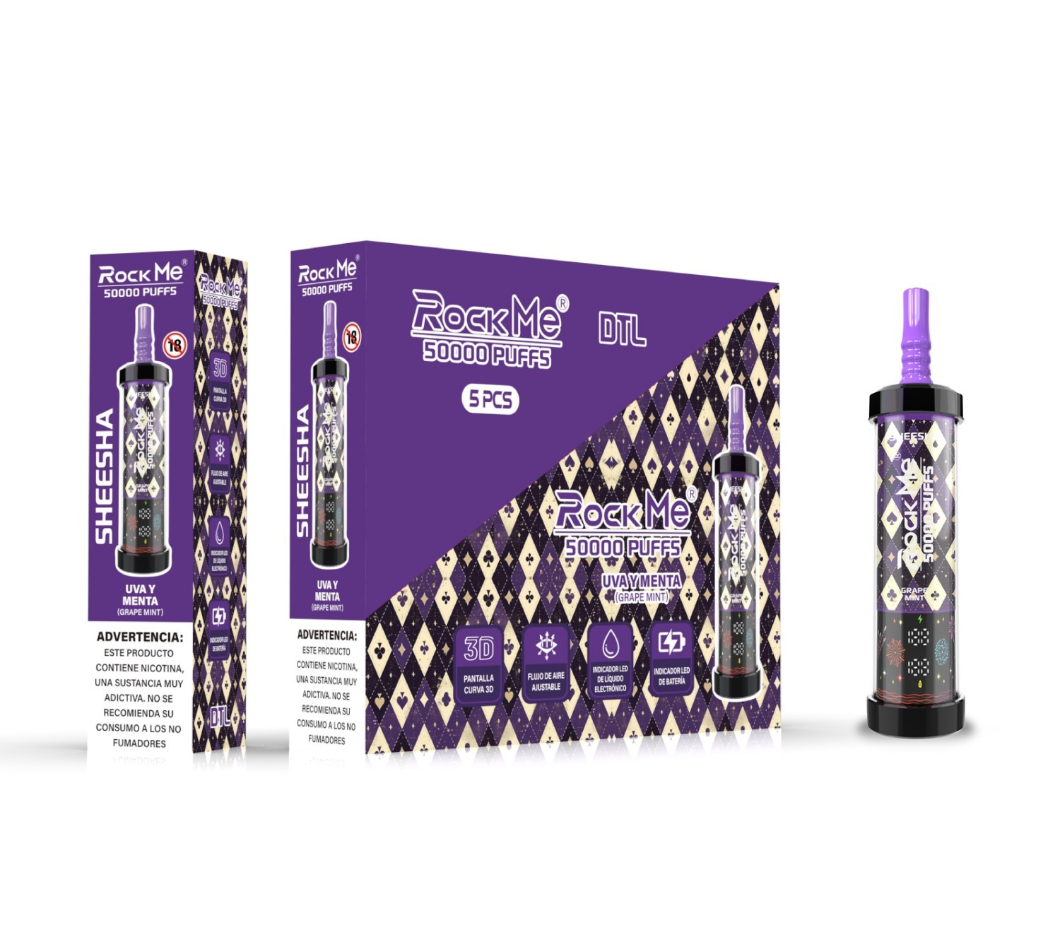 Rockme Sheesha 50000 Puffs