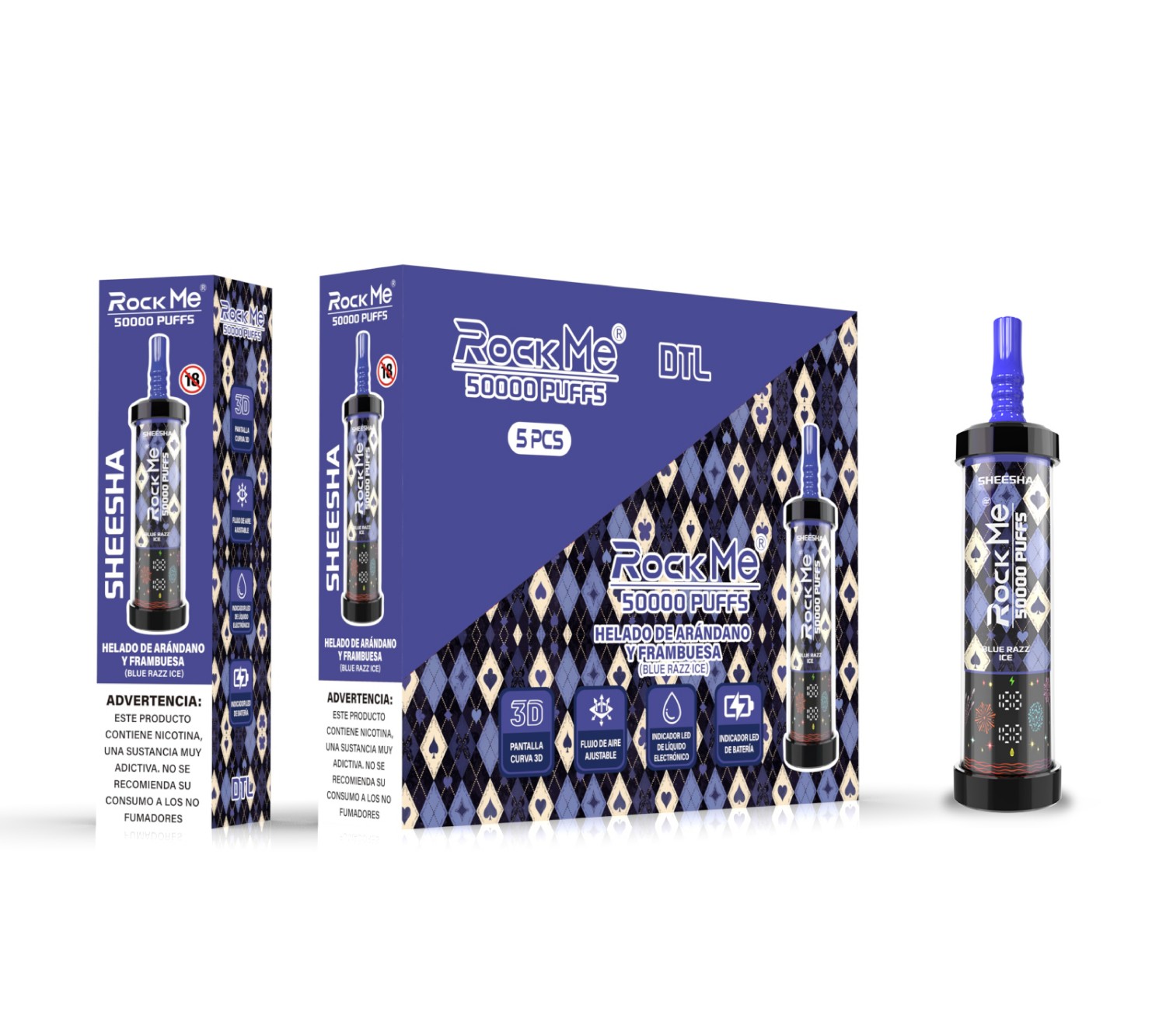 Rockme Sheesha 50000 Puffs