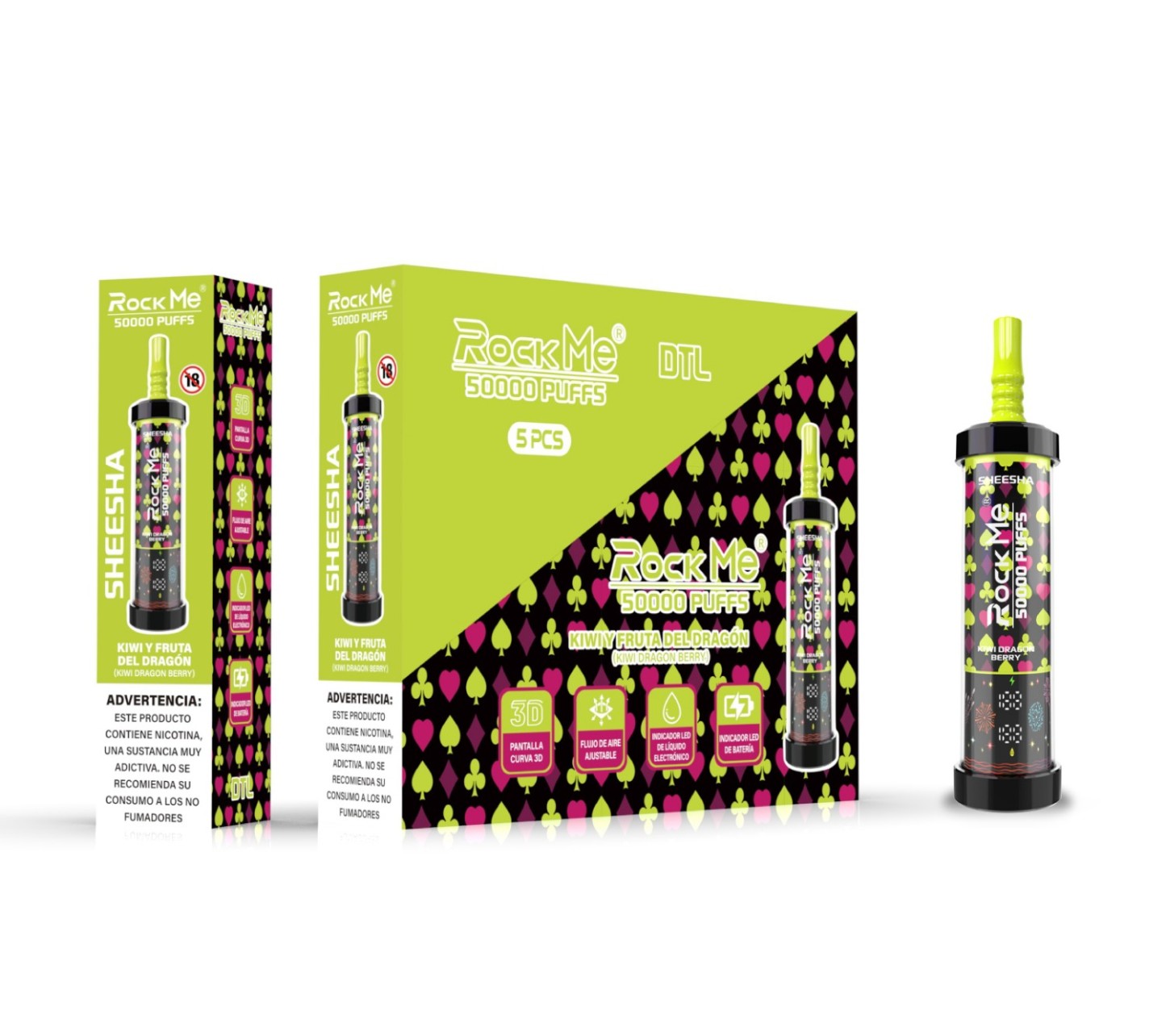 Rockme Sheesha 50000 Puffs