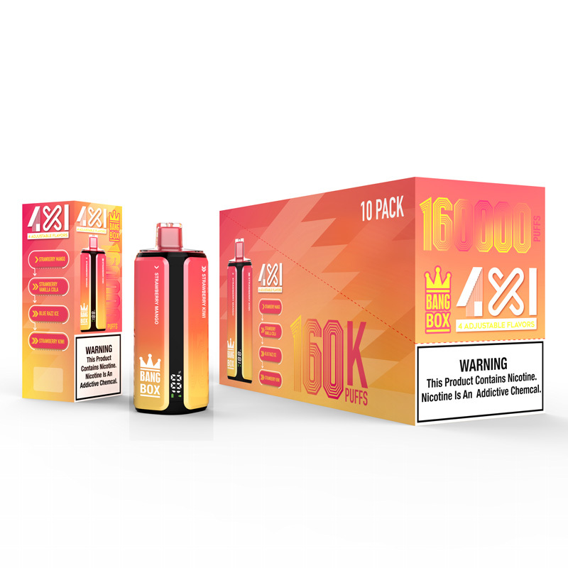 EU Warehouse Bang box 160000 Puffs 160K Disposable Vape Electronic Cigarette Wholesale Vape 200K Disposable Vape bang 300K Ecigs