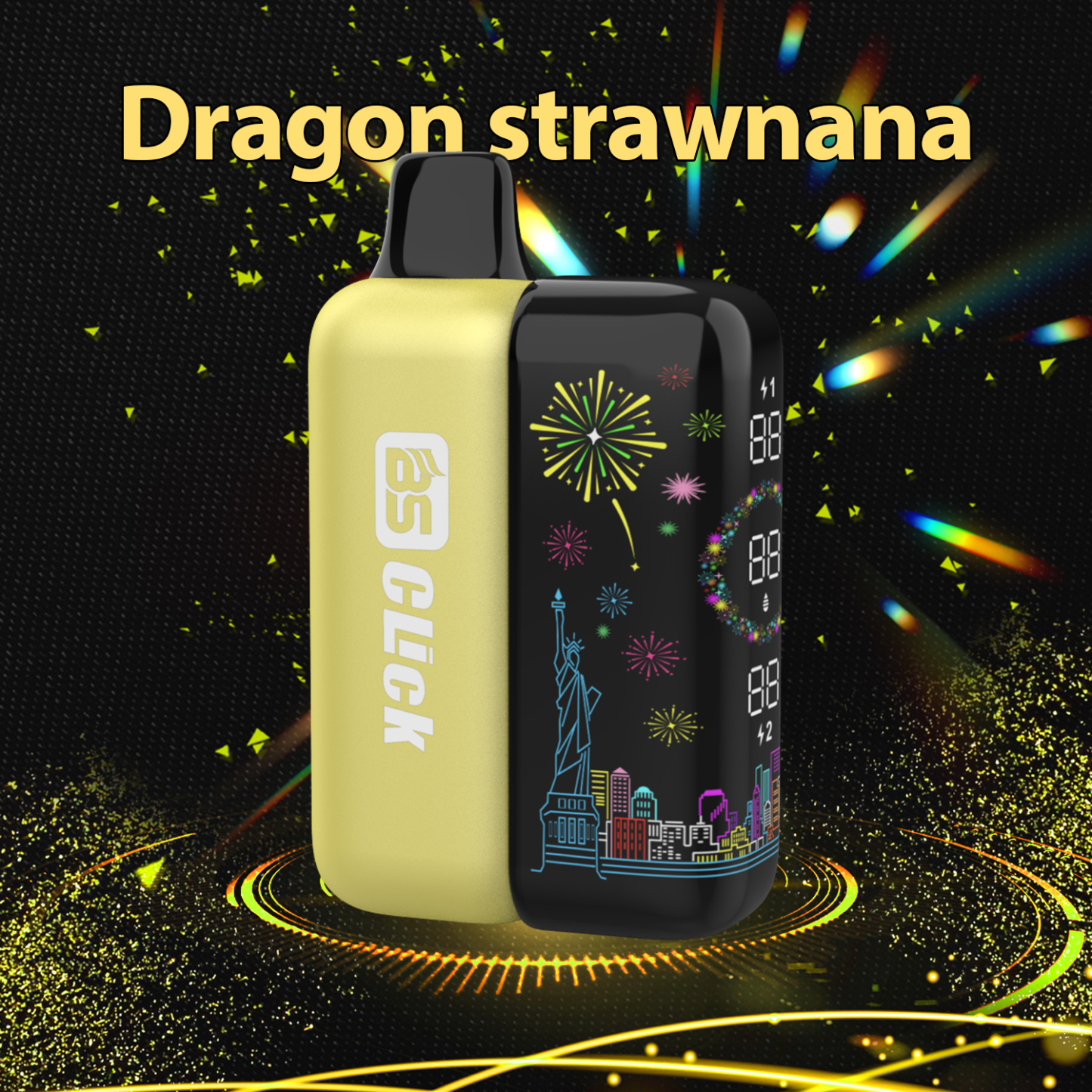 Breze Stiik BS Click Mesh Replacement Disposable Vape Pod with 20000 Puffs E-Cig Tank E-Cigarette Vape Pen 20K Vapor