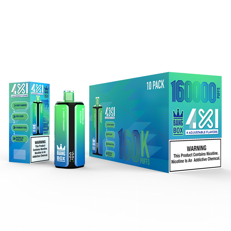 EU Warehouse Bang box 160000 Puffs 160K Disposable Vape Electronic Cigarette Wholesale Vape 200K Disposable Vape bang 300K Ecigs