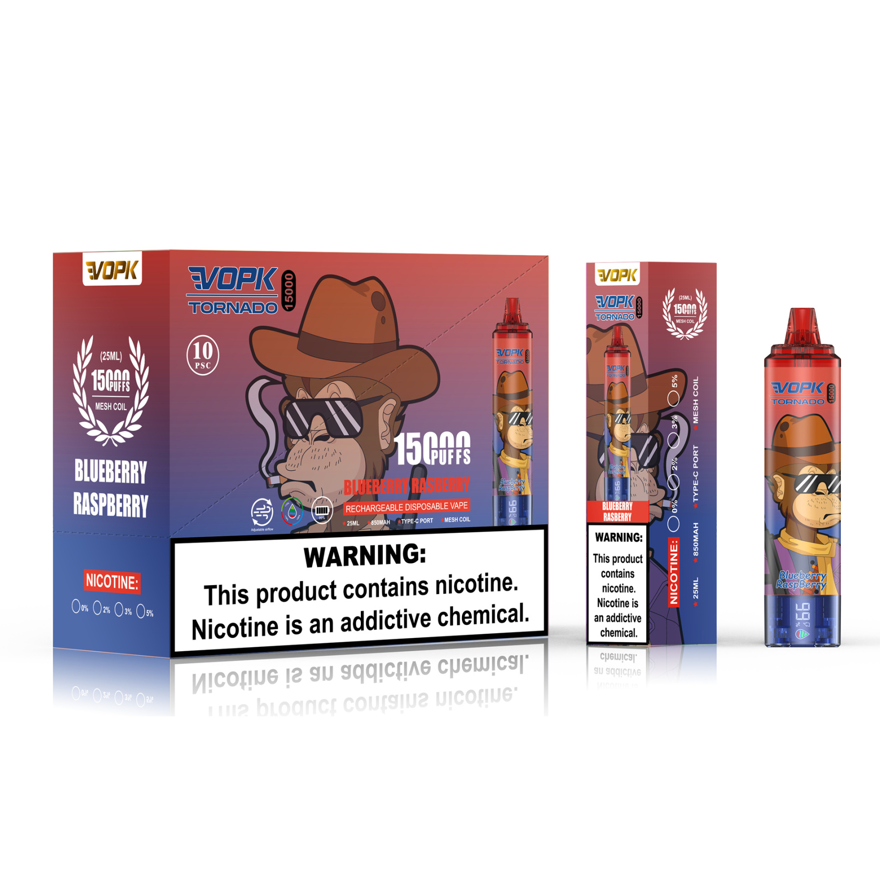 Original Vopk Shisha 15000puffs Disposable Vape Pen Crown Shisha Bar Wholesale I Vape VS Randm Tornado 15000 Puff E Cigarette Hookah -Ecloudvaping