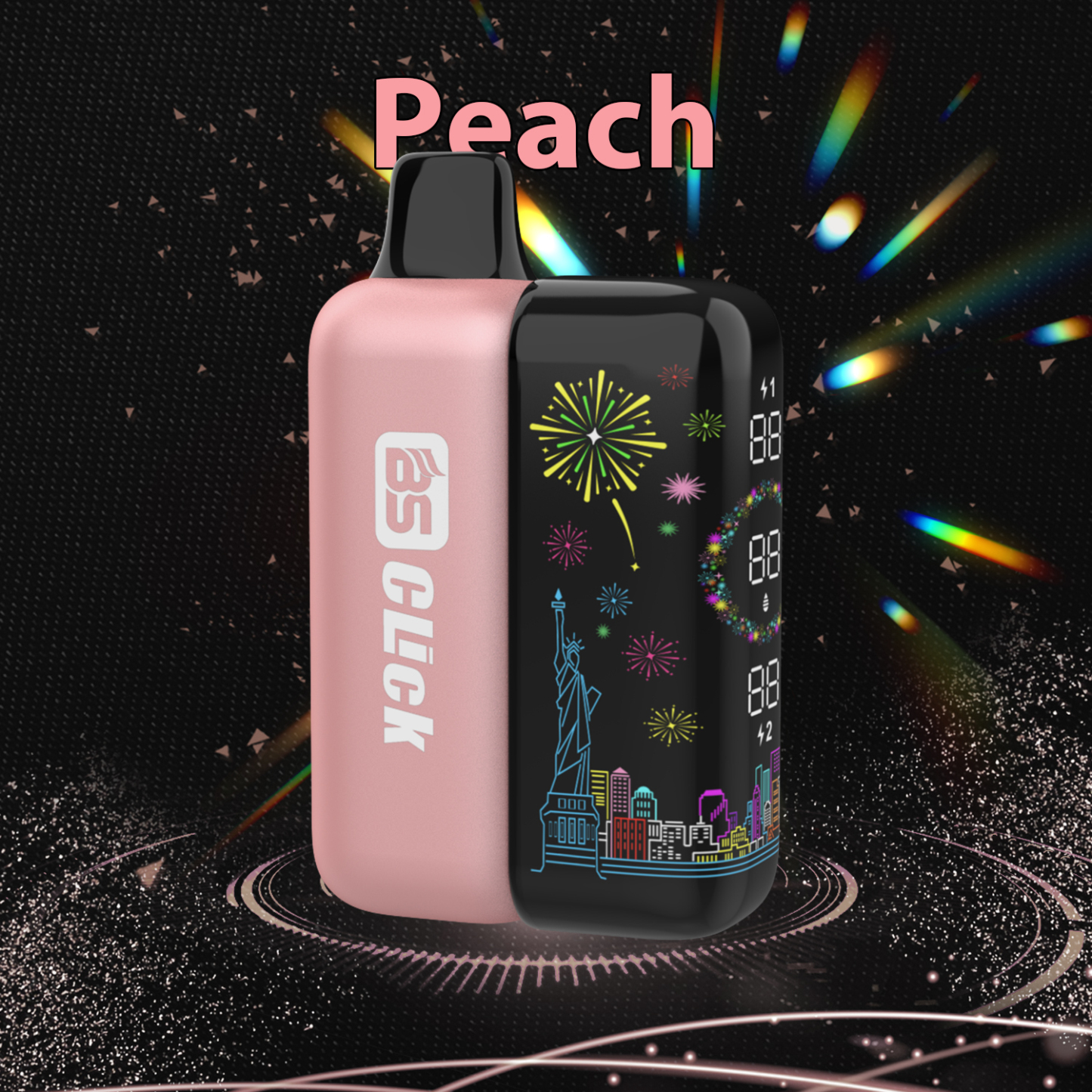 Breze Stiik BS Click Mesh Replacement Disposable Vape Pod with 20000 Puffs E-Cig Tank E-Cigarette Vape Pen 20K Vapor