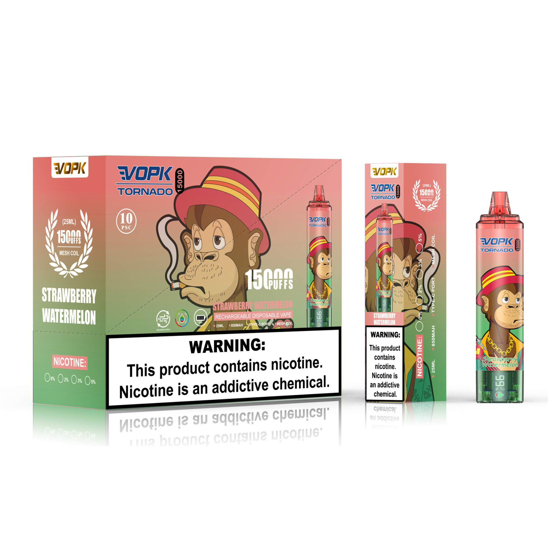Original Vopk Shisha 15000puffs Disposable Vape Pen Crown Shisha Bar Wholesale I Vape VS Randm Tornado 15000 Puff E Cigarette Hookah -Ecloudvaping