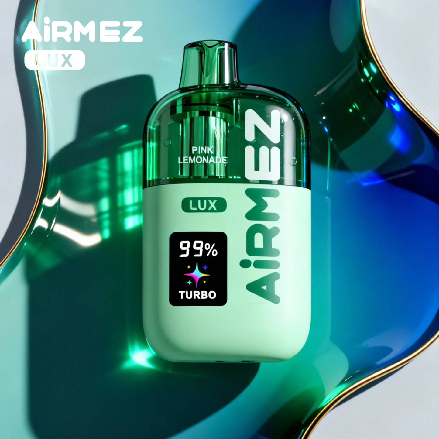 Airmez Lux Rechargeable Disposable Vape 60K Visible Tank Vaper 60000 Puff Wholesale Piece Vape Germany European Warehouse