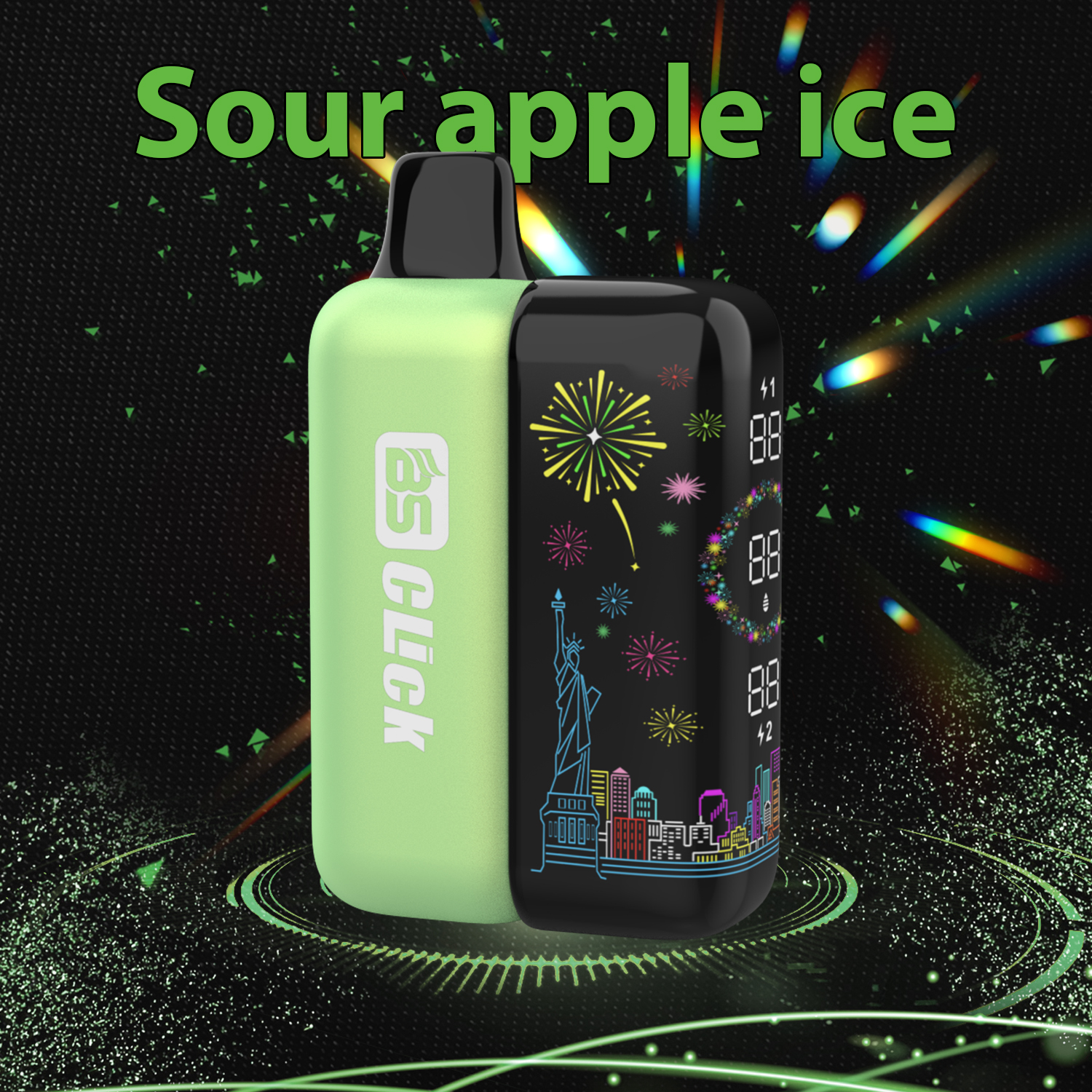 Breze Stiik BS Click Mesh Replacement Disposable Vape Pod with 20000 Puffs E-Cig Tank E-Cigarette Vape Pen 20K Vapor