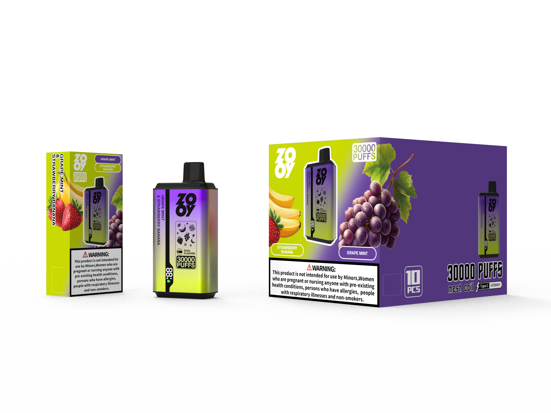 EU Warehouse 30000 Puff Zooy Twins 30K Puffs Factory Wholesale Vaper Puffs