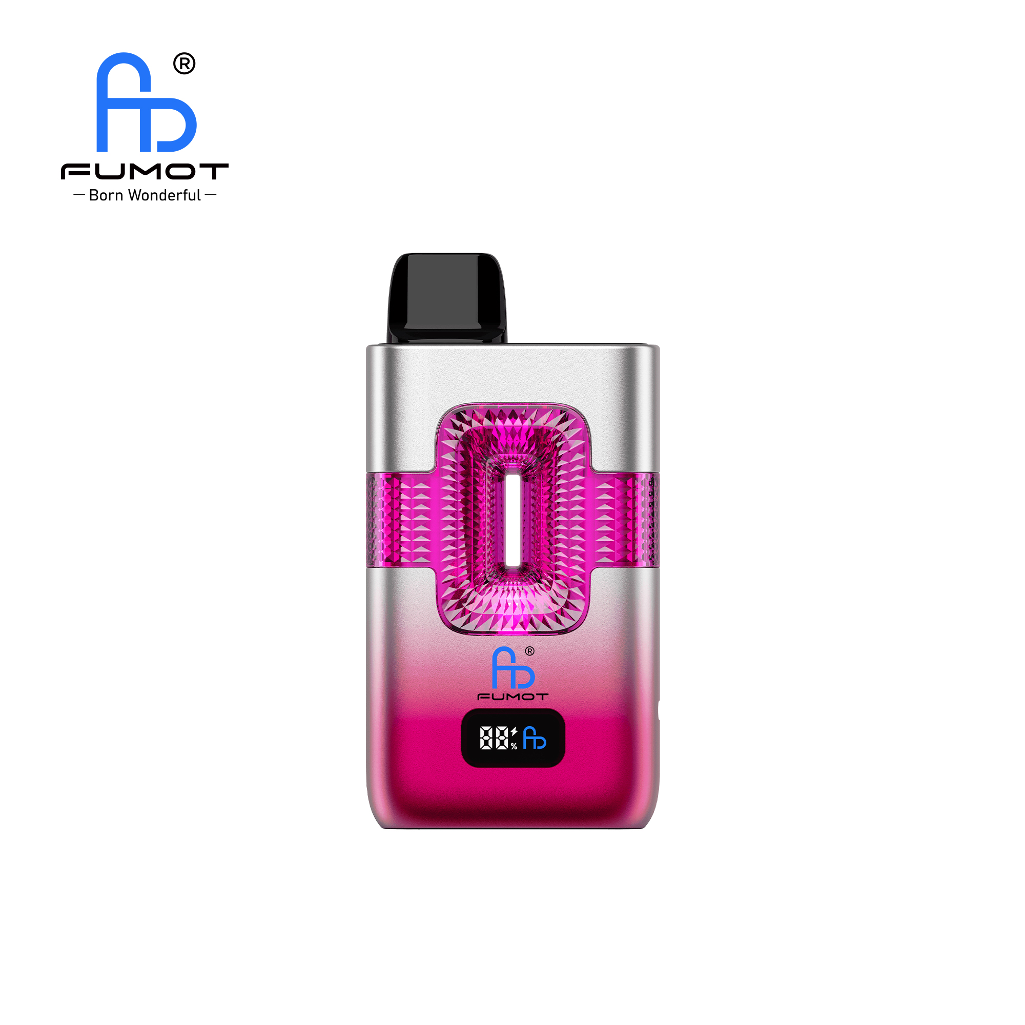 [Copy]Fumot RandM ECO 2in1 50000 Puffs Smart Digital Display Original Factory Power Display Randm 50K Vape Fast Shipping