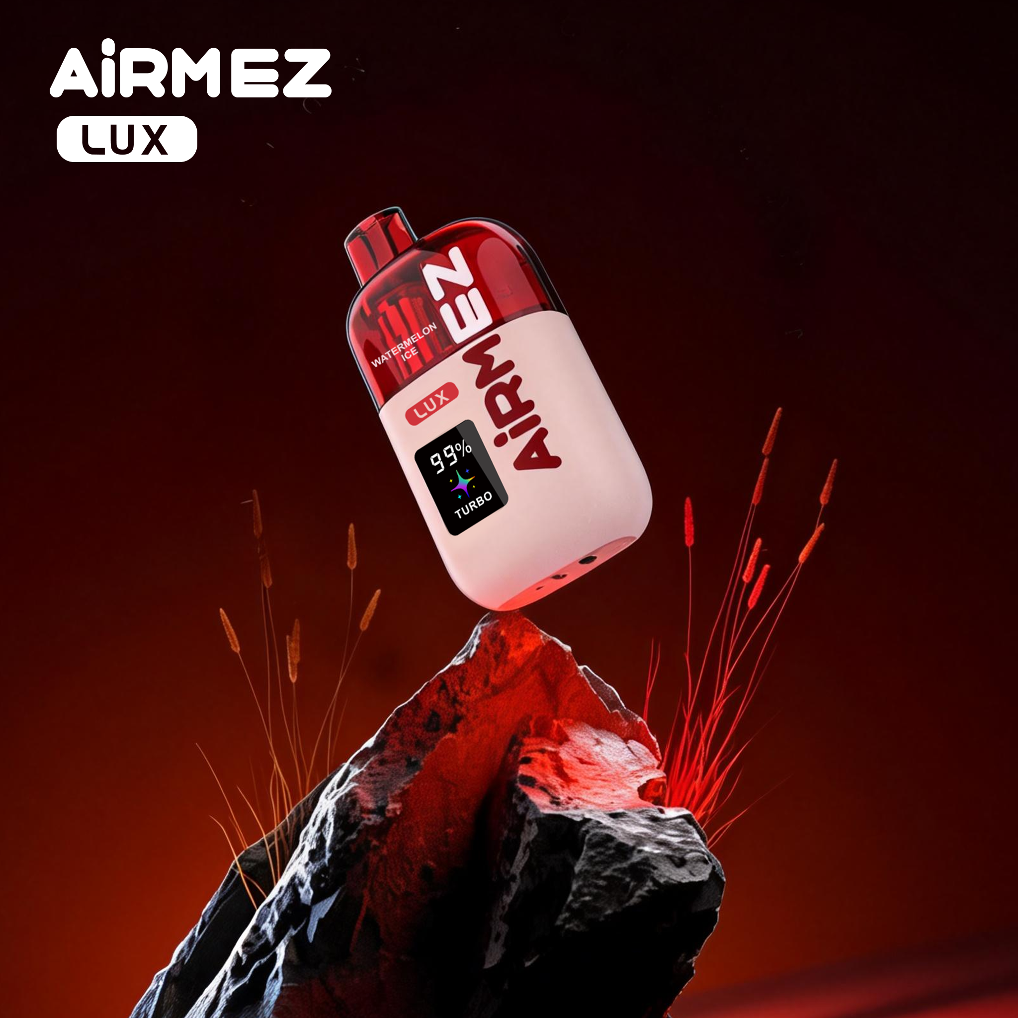 Airmez Lux Rechargeable Disposable Vape 60K Visible Tank Vaper 60000 Puff Wholesale Piece Vape Germany European Warehouse