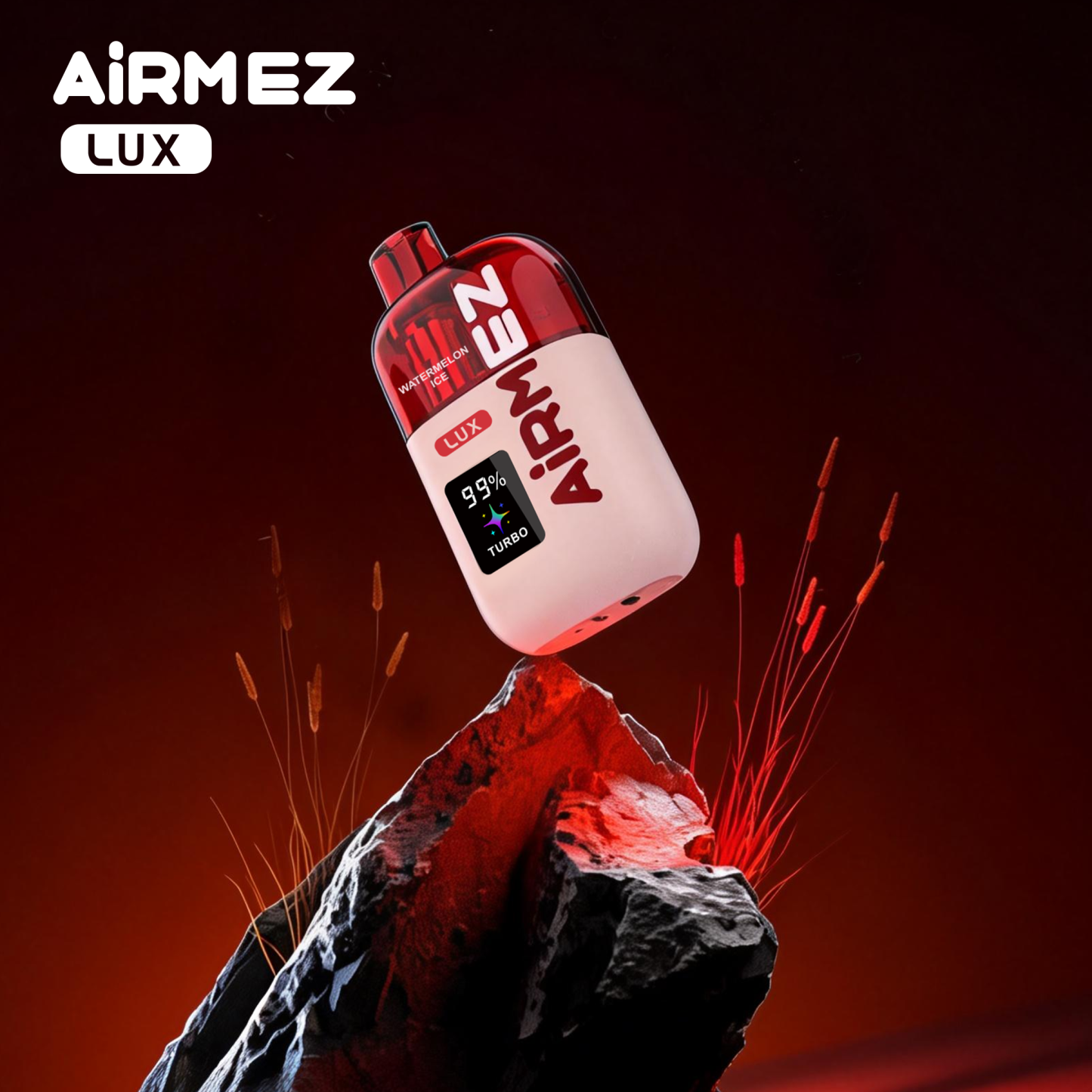 Airmez Lux Rechargeable Disposable Vape 60K Visible Tank Vaper 60000 Puff Wholesale Piece Vape Germany European Warehouse