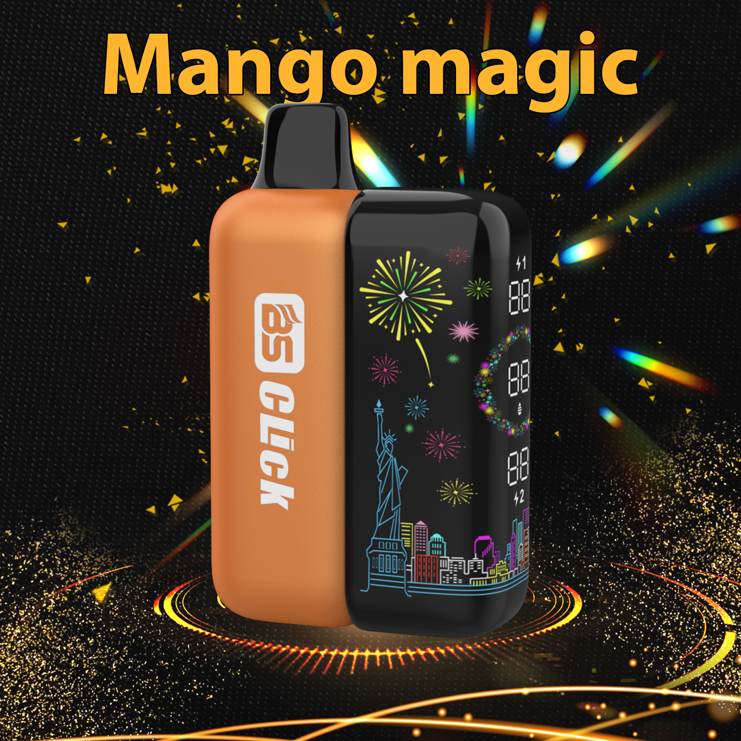 Breze Stiik BS Click Mesh Replacement Disposable Vape Pod with 20000 Puffs E-Cig Tank E-Cigarette Vape Pen 20K Vapor