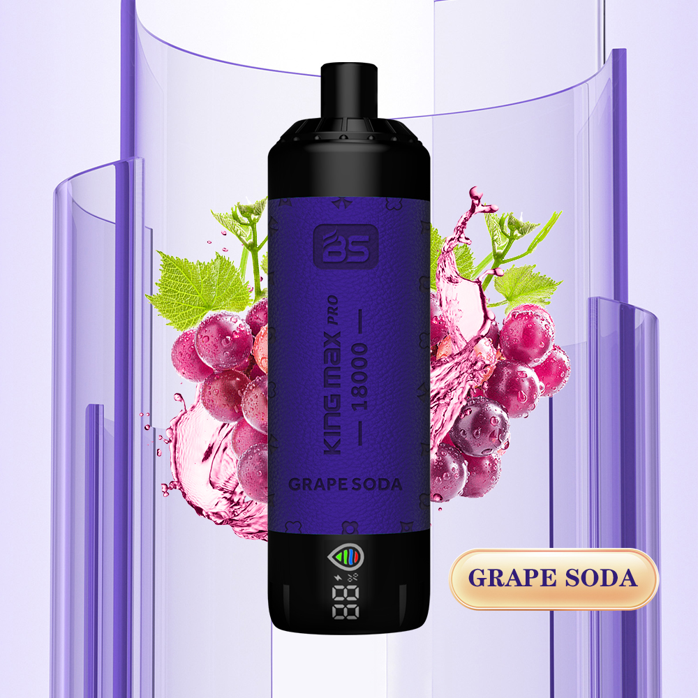 100% Original Breze Stiik King max Pro 18000 Puffs 1OK Pods 20ml Pods With Rechargeable 600mah Rechargable Battery18k Disposable Vape Pen Pod Ecigs-Ecloudvaping