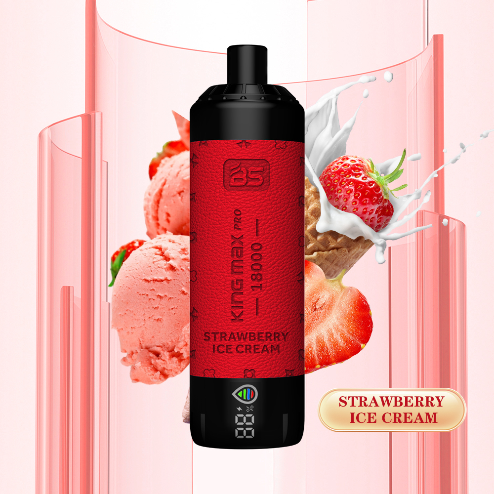 100% Original Breze Stiik King max Pro 18000 Puffs 1OK Pods 20ml Pods With Rechargeable 600mah Rechargable Battery18k Disposable Vape Pen Pod Ecigs-Ecloudvaping