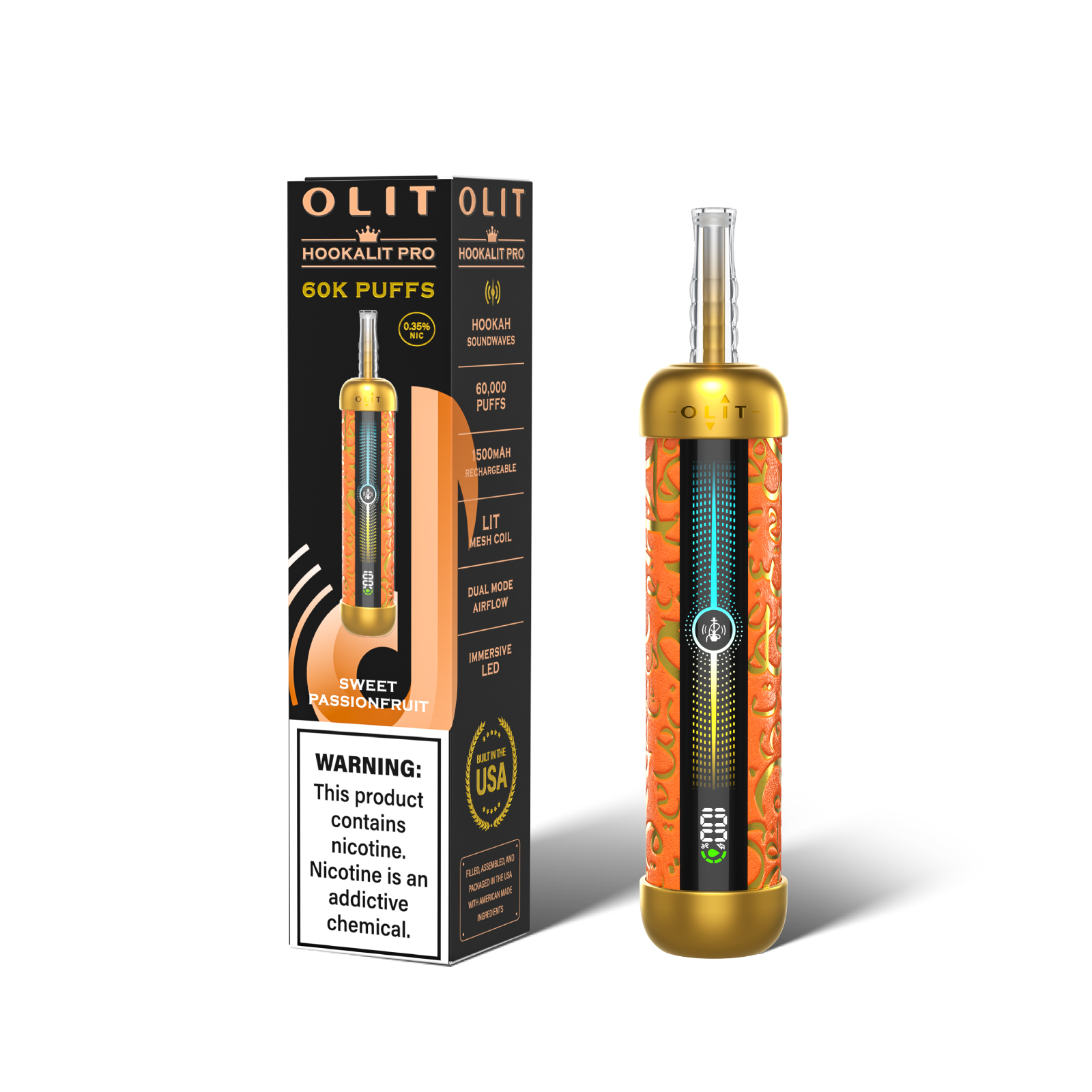 Olit HOOKALIT Pro 60K Disposable Vape