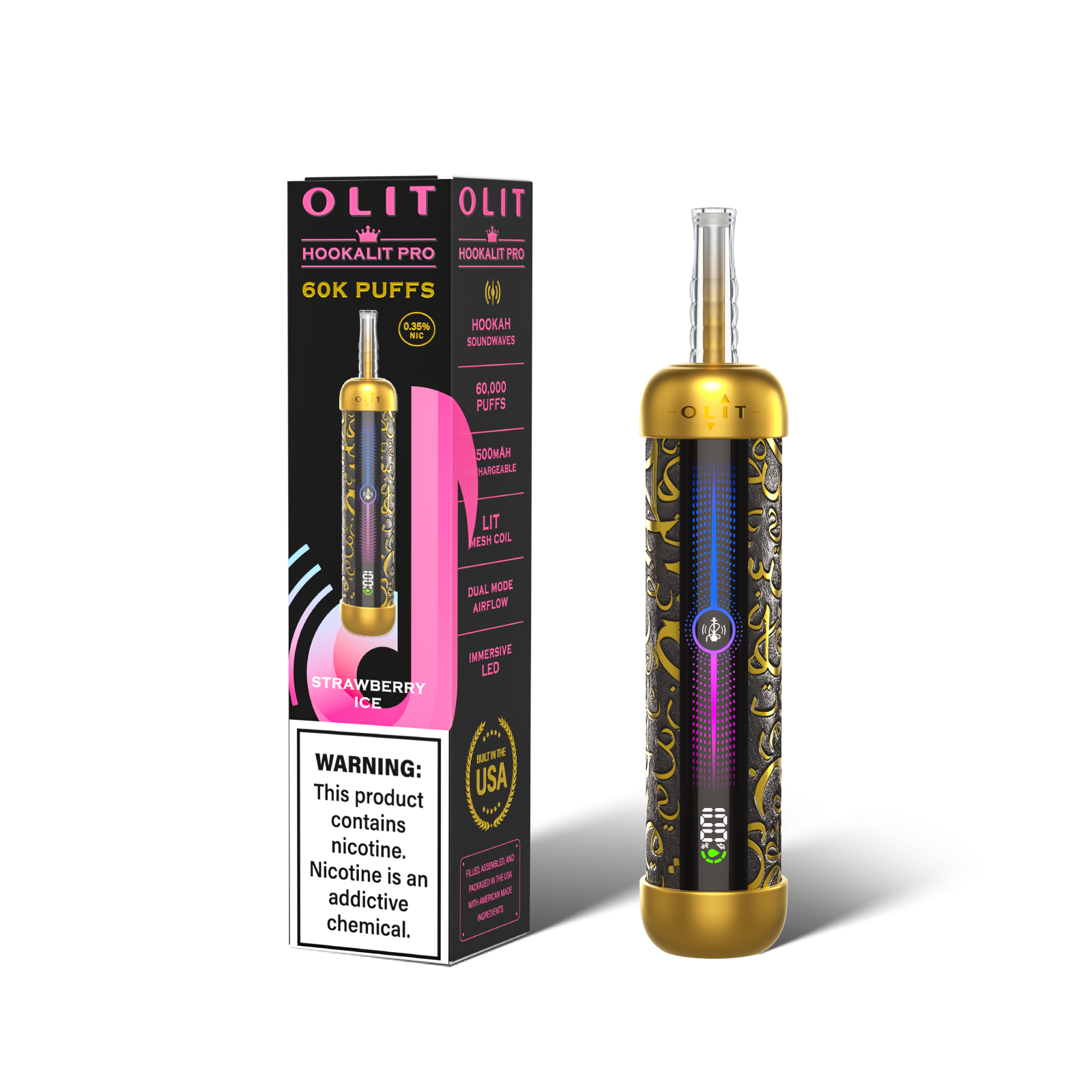 Olit HOOKALIT Pro 60K Disposable Vape