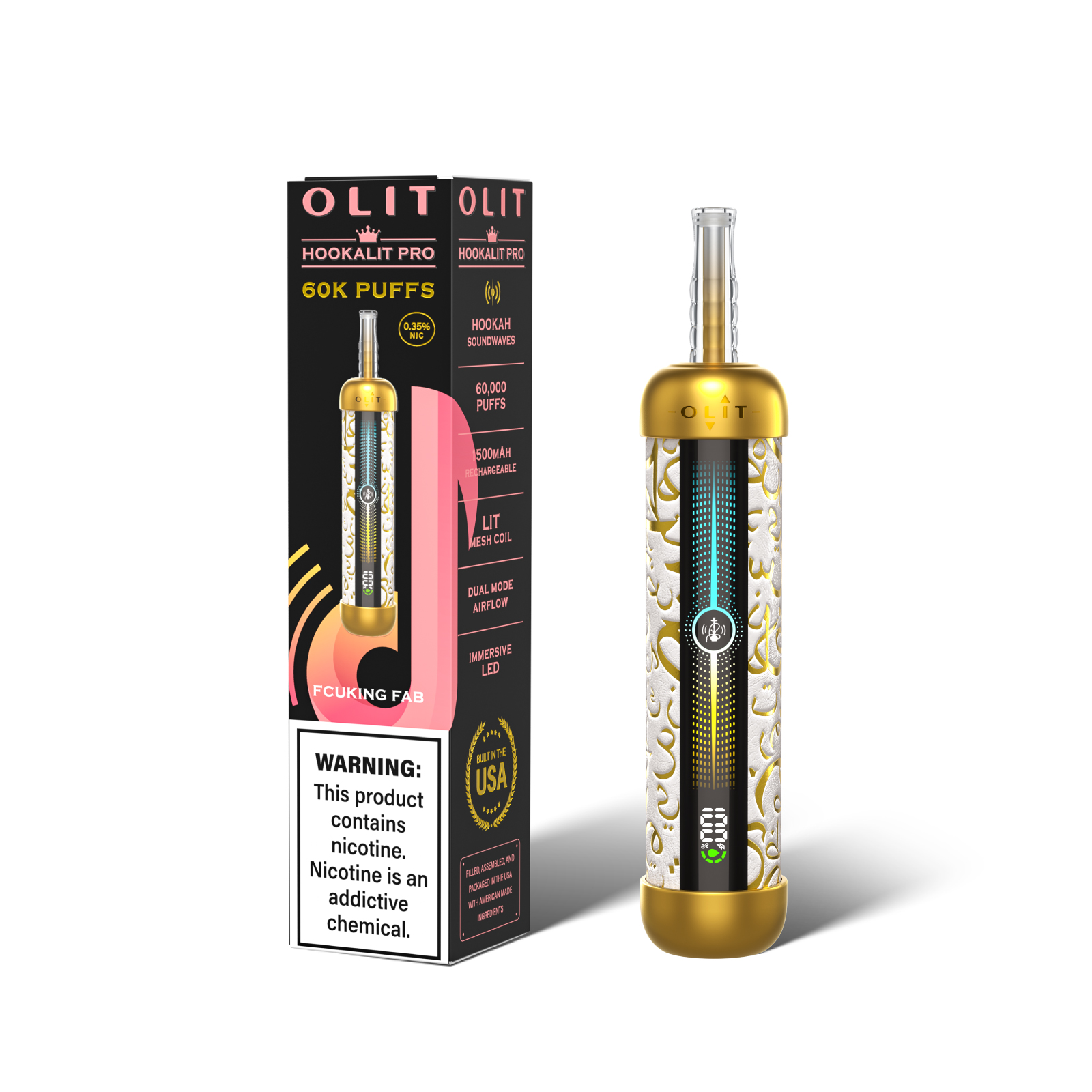 Olit HOOKALIT Pro 60K Disposable Vape