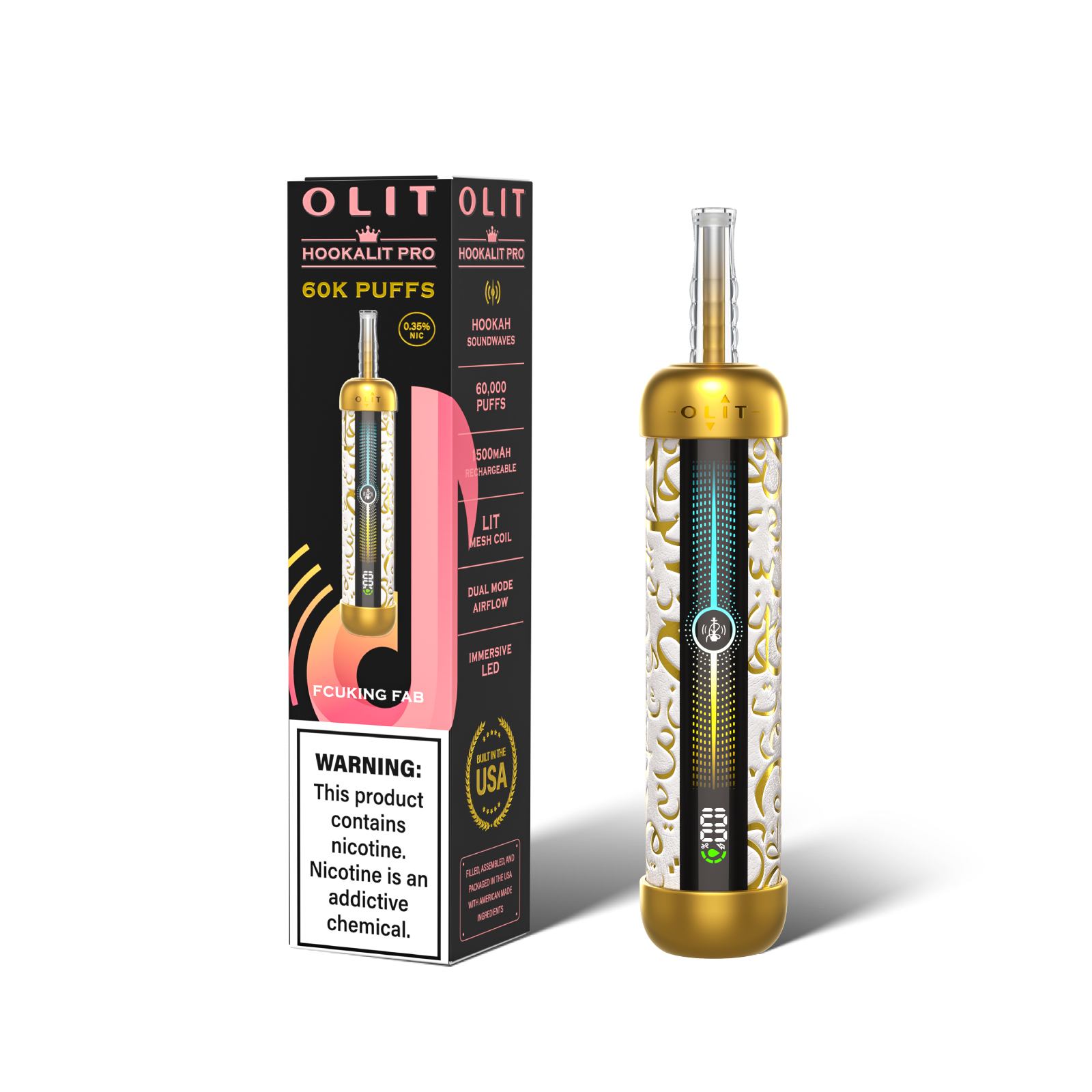 Olit HOOKALIT Pro 60K Disposable Vape
