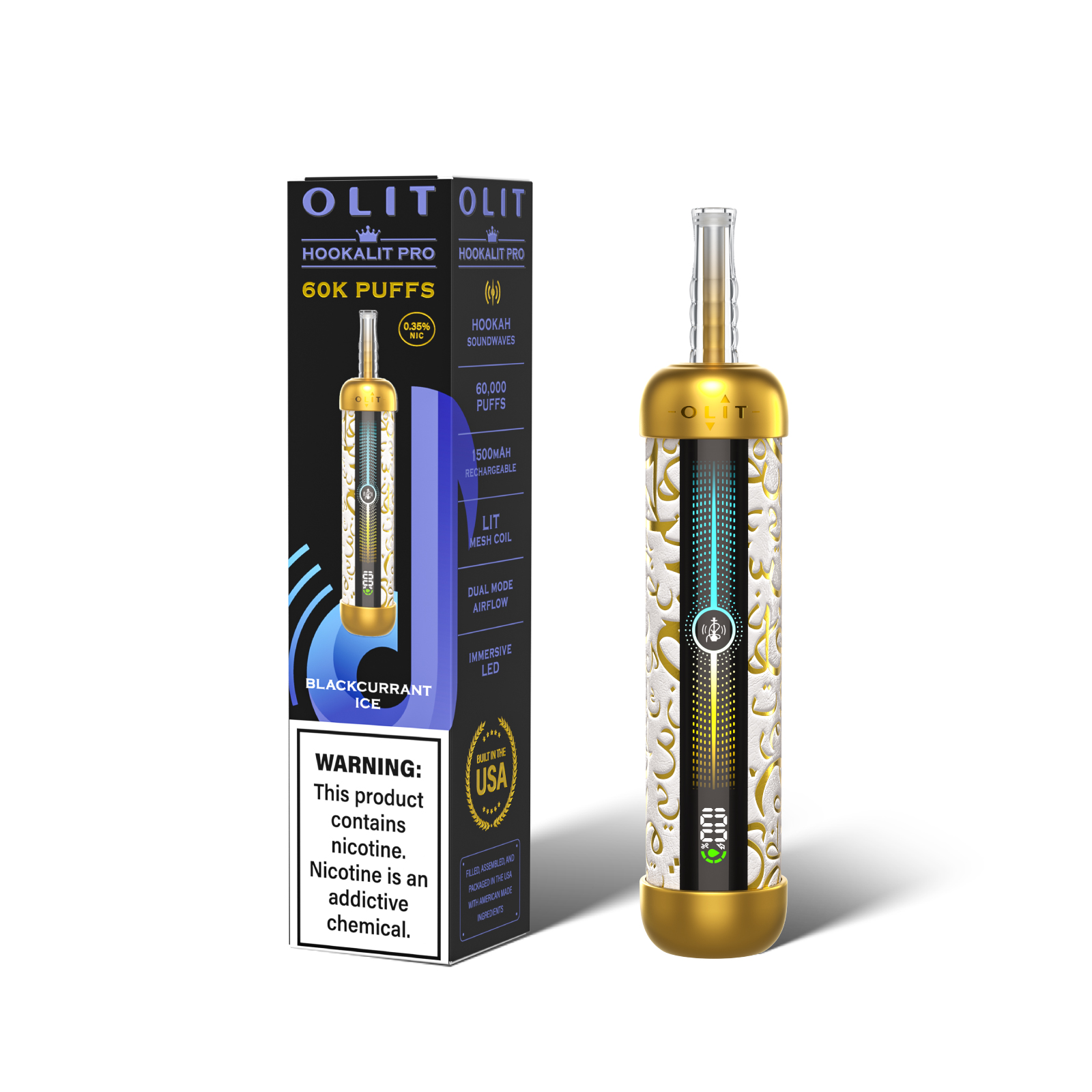 Olit HOOKALIT Pro 60K Disposable Vape