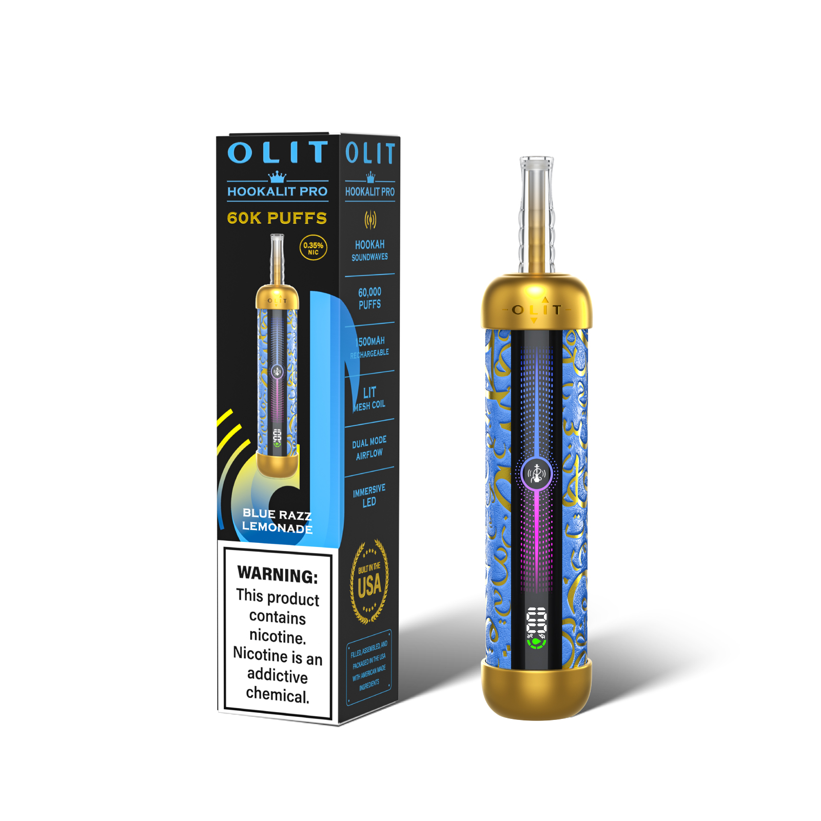 Olit HOOKALIT Pro 60K Disposable Vape