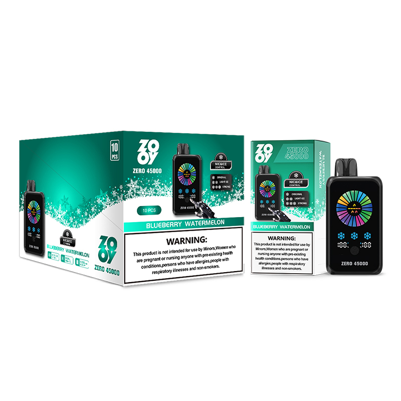 EU Warehouse Wholesale Zooy Vape Zero 45000 Puffs Dual Pods Dual Mesh Double Flavors Wholesale I Vape Disposable Electronic Cigarette Puff 30K 45K Vape