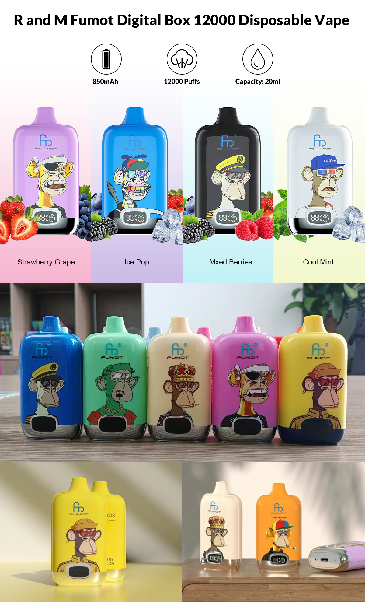 RandM Digital Box 12000 hot sale