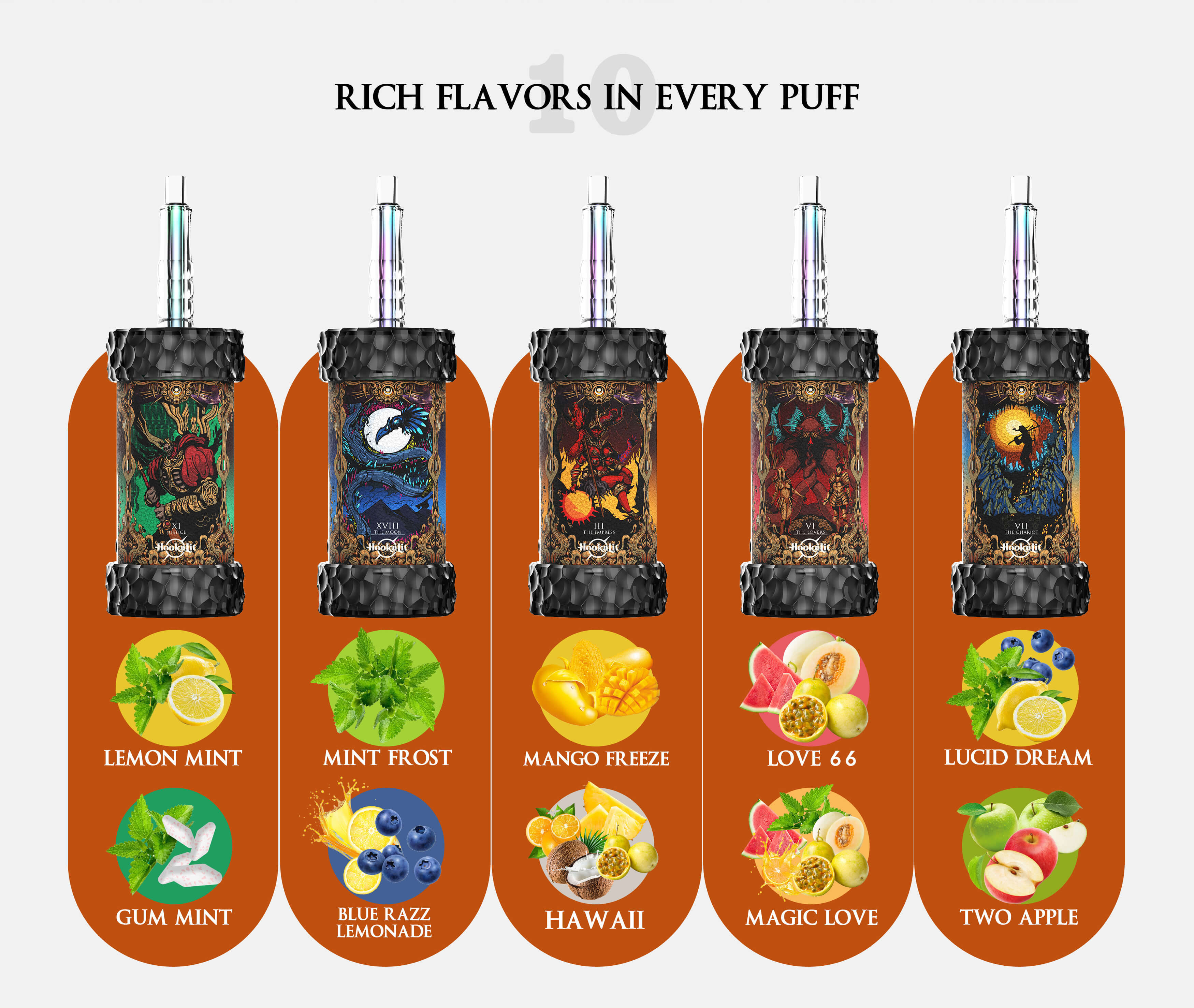 Olit HOOKALIT Mega 200K Puffs Vape