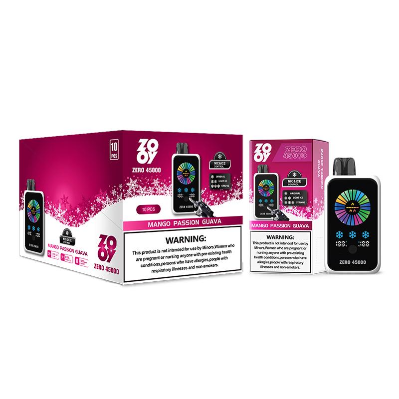 EU Warehouse Wholesale Zooy Vape Zero 45000 Puffs Dual Pods Dual Mesh Double Flavors Wholesale I Vape Disposable Electronic Cigarette Puff 30K 45K Vape